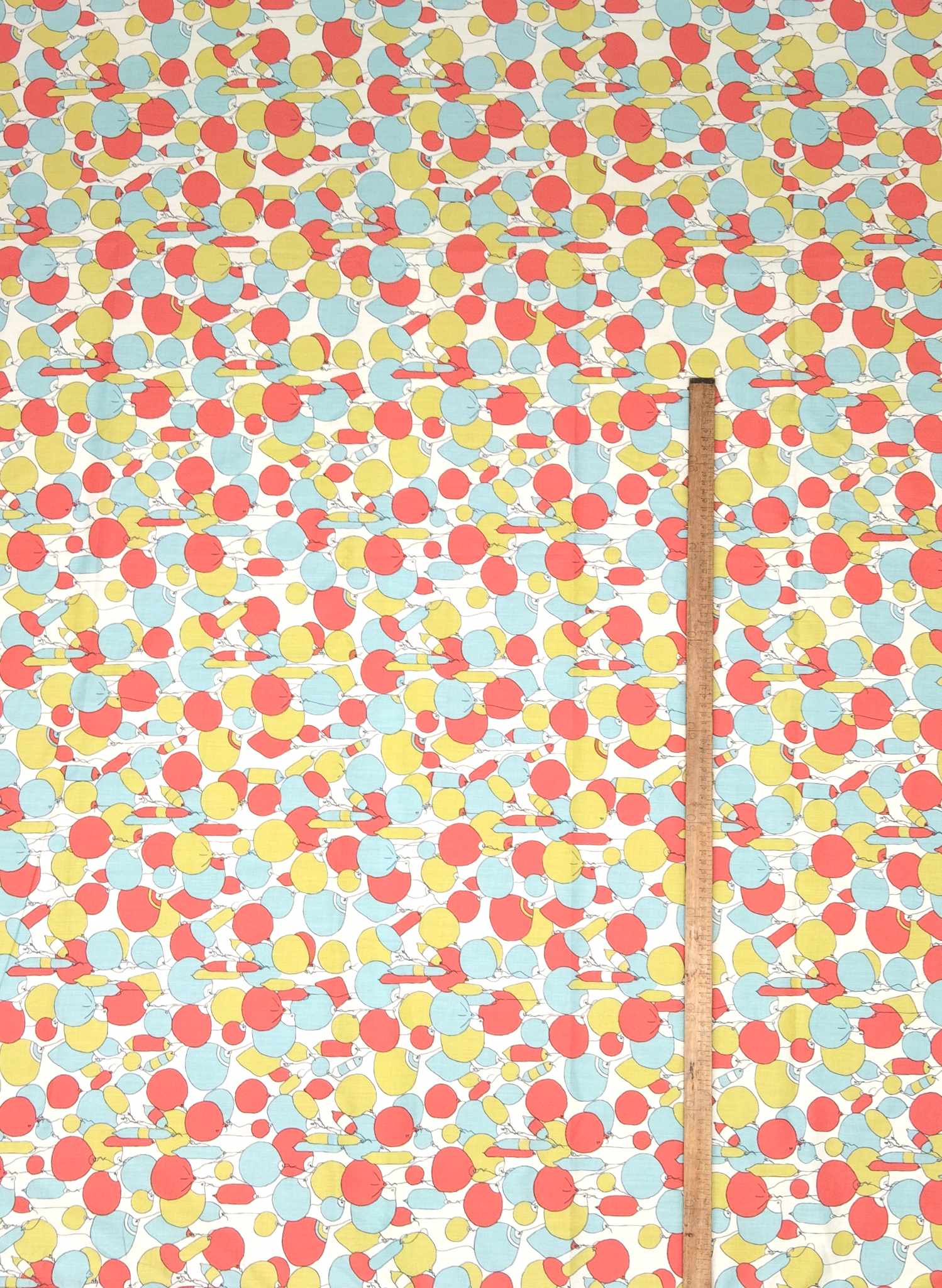 Remnant - 200cm x 156cm - Multi Buoy - Cotton Sateen
