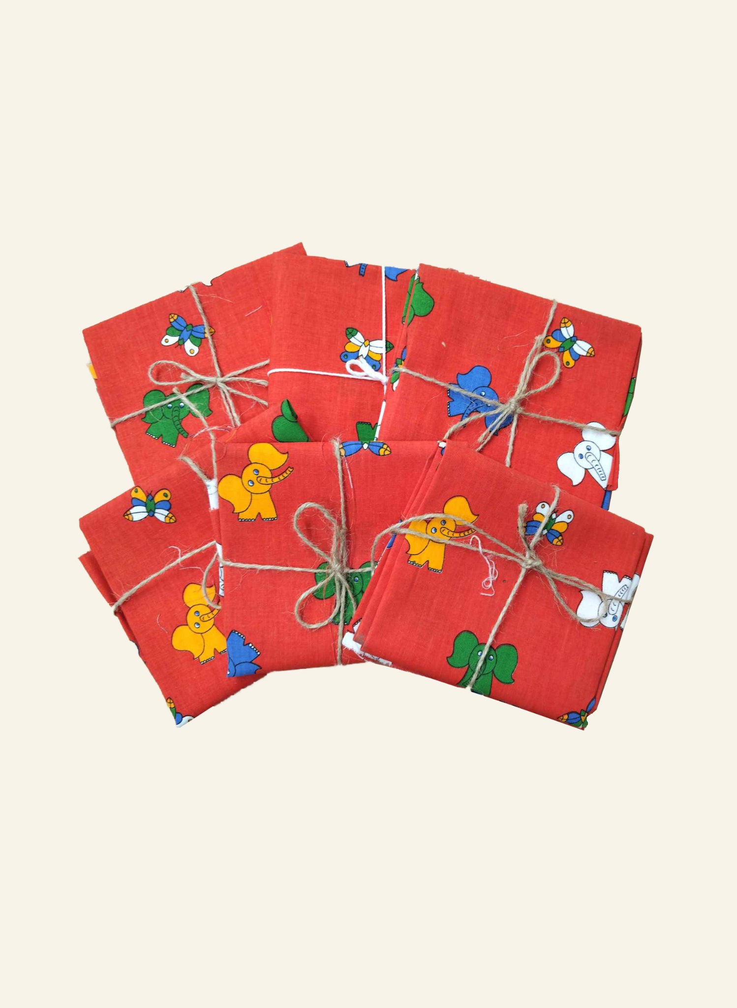 Fabric Bundle - Elephant's