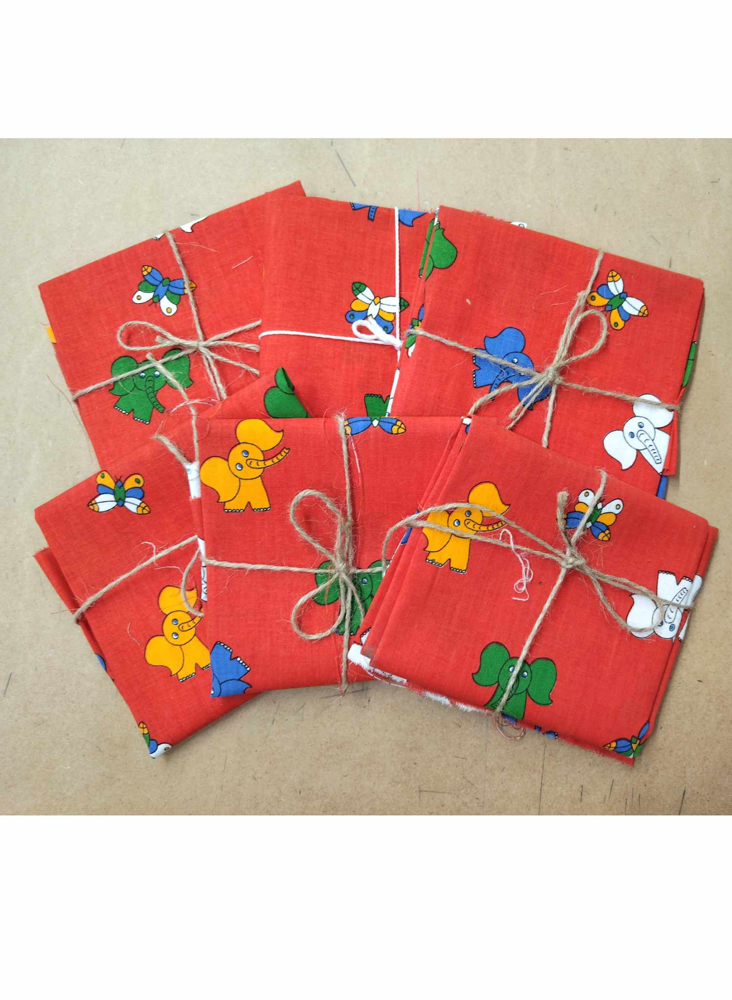 Fabric Bundle - Elephant's
