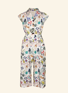 Francesca Jumpsuit - Paradise Garden