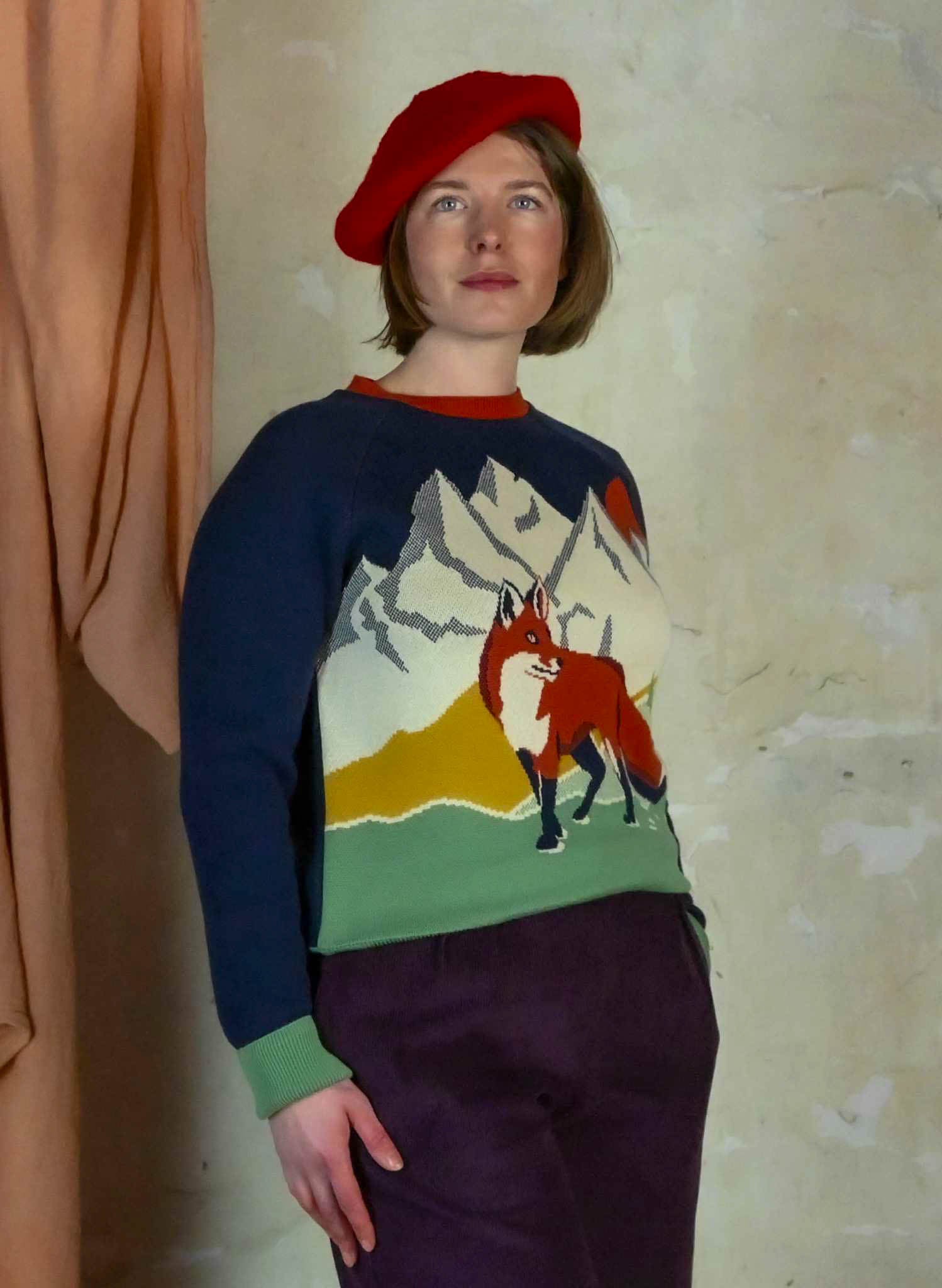 Fred - Navy Alpine Jumper