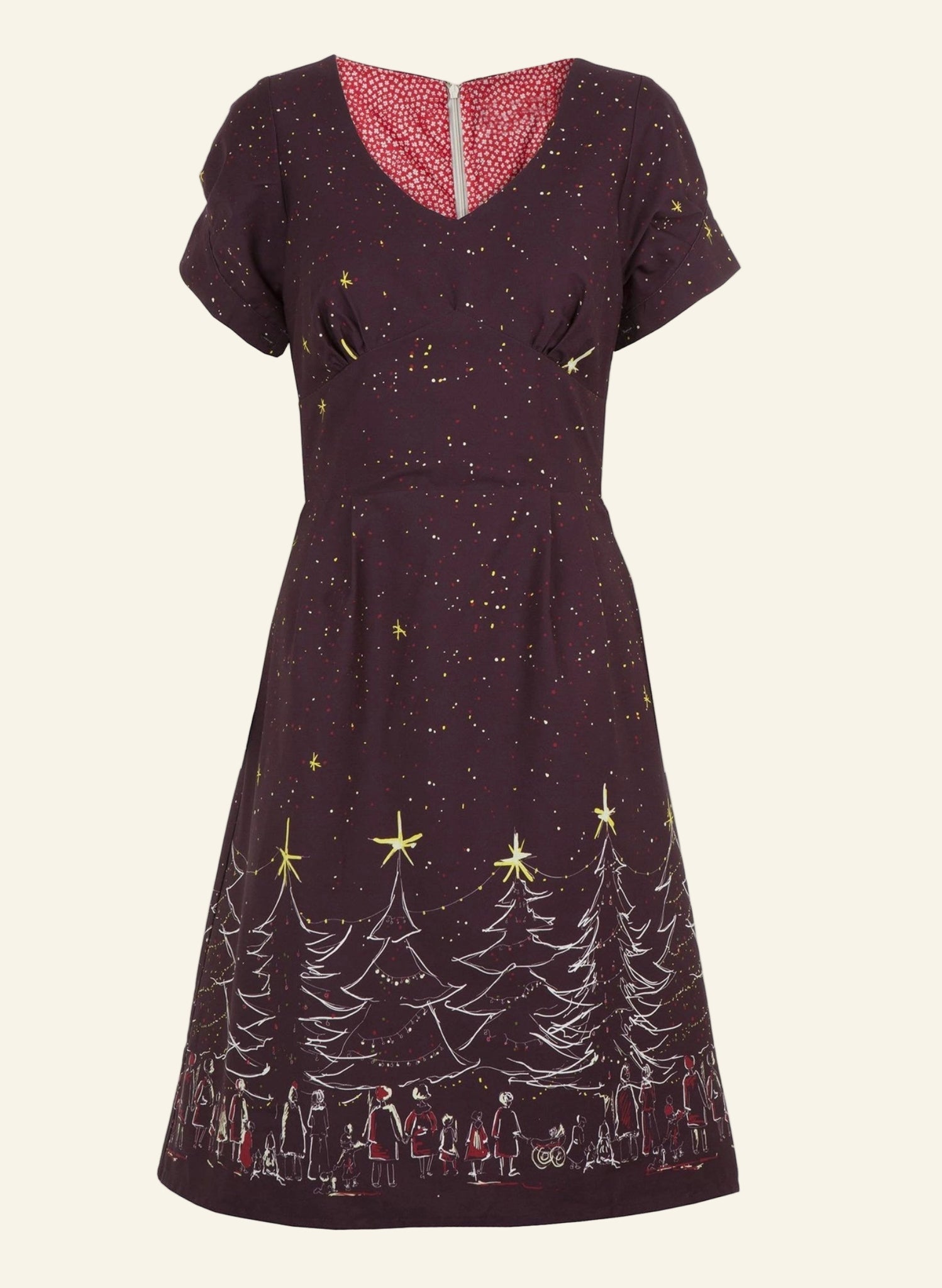 Pre Loved - Freda- Plum Christmas