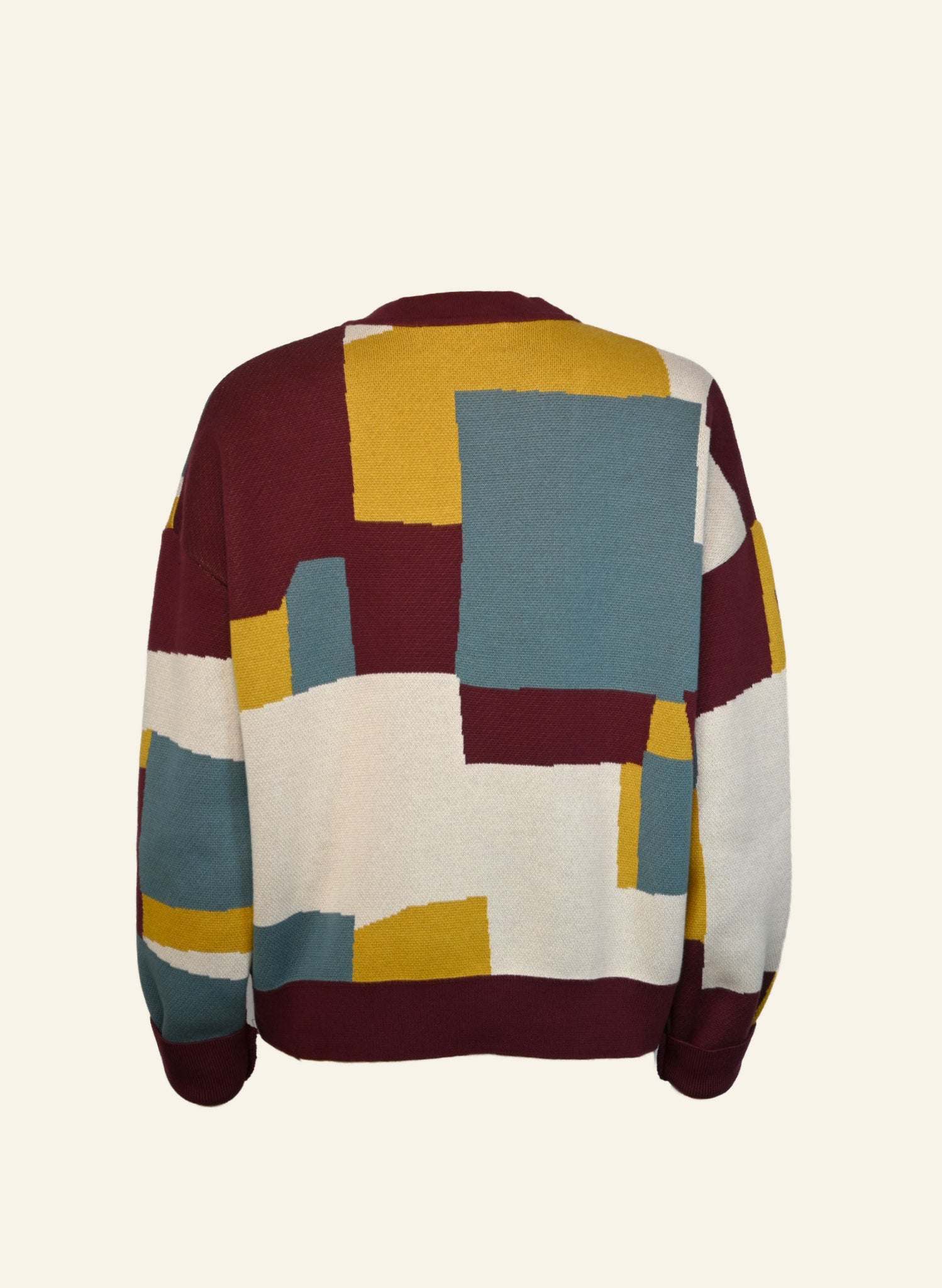 George - Plum Boxes Comfy Cardigan