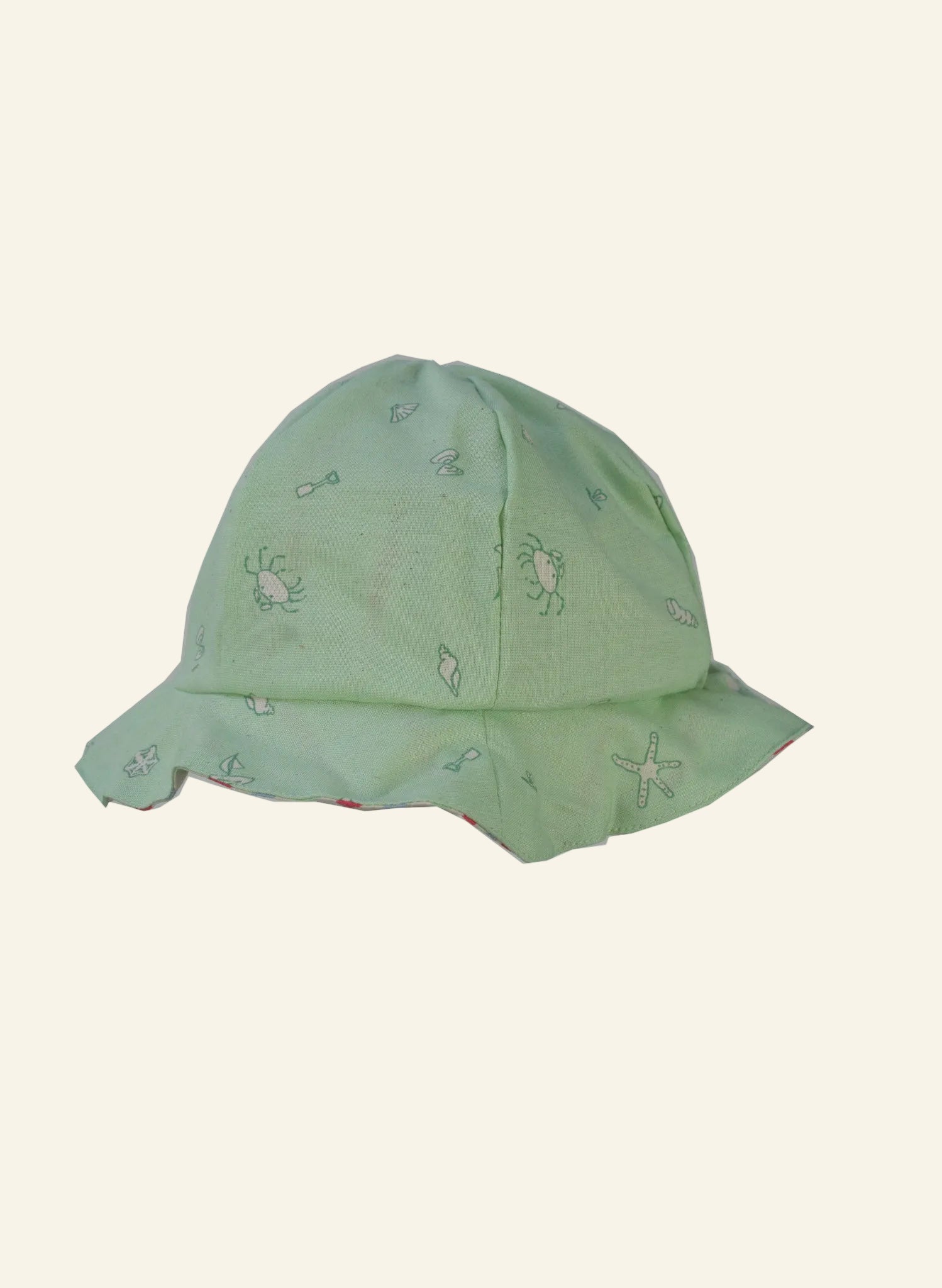 Vintage Palava Kids - Reversible Sun Hat - Seaside/Stripe
