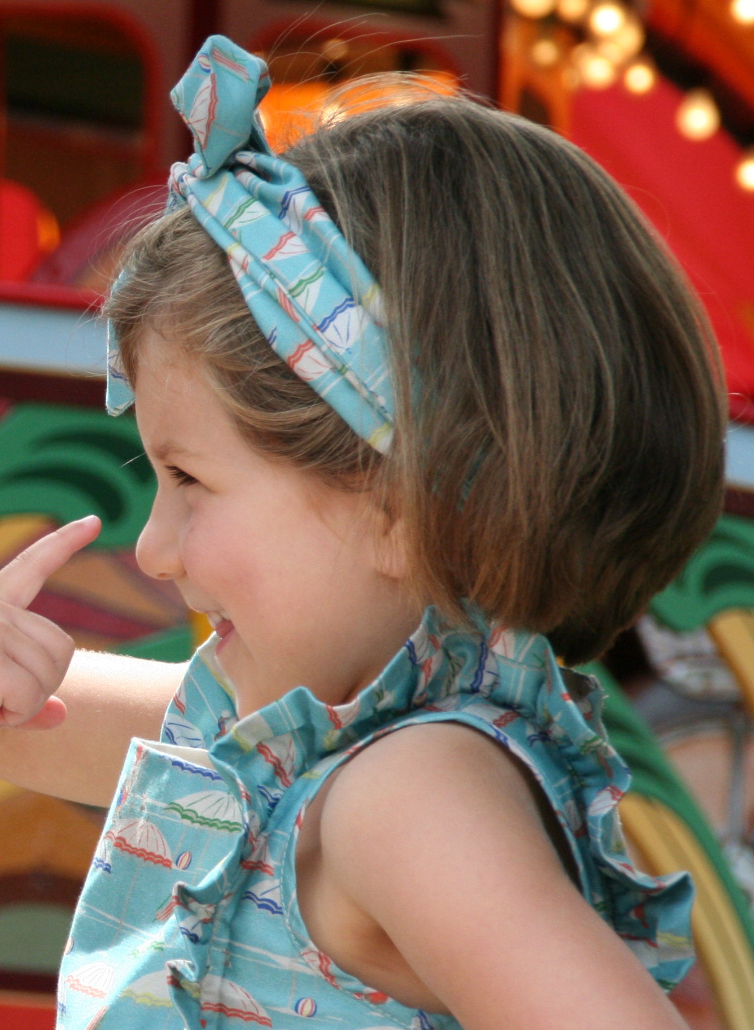 Children's Hairbands - Summer Prints 3-6y