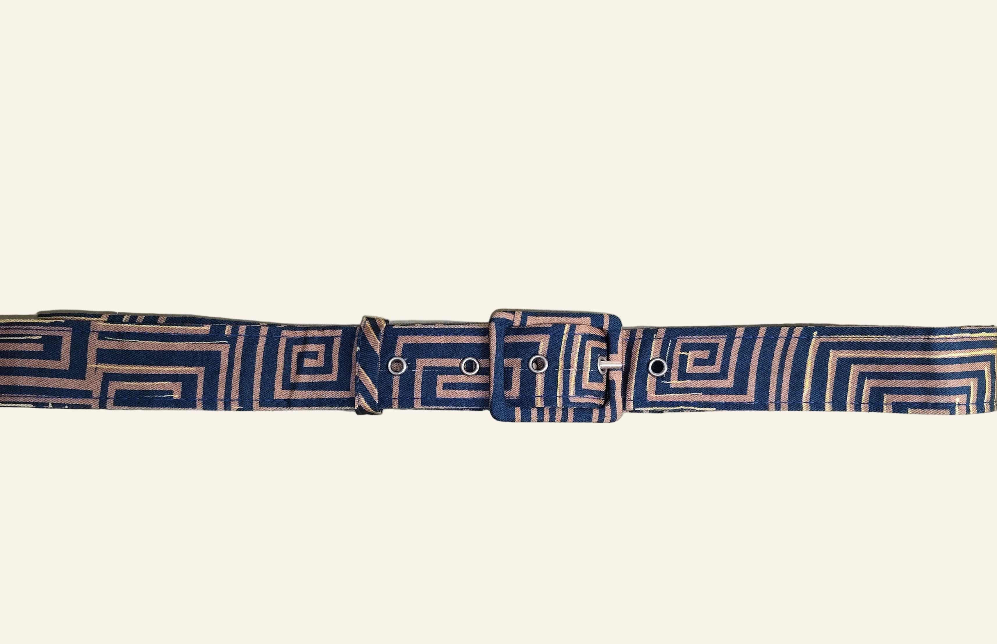 Archive Sale - Betsy Buckle belt - Navy Talking Pictures
