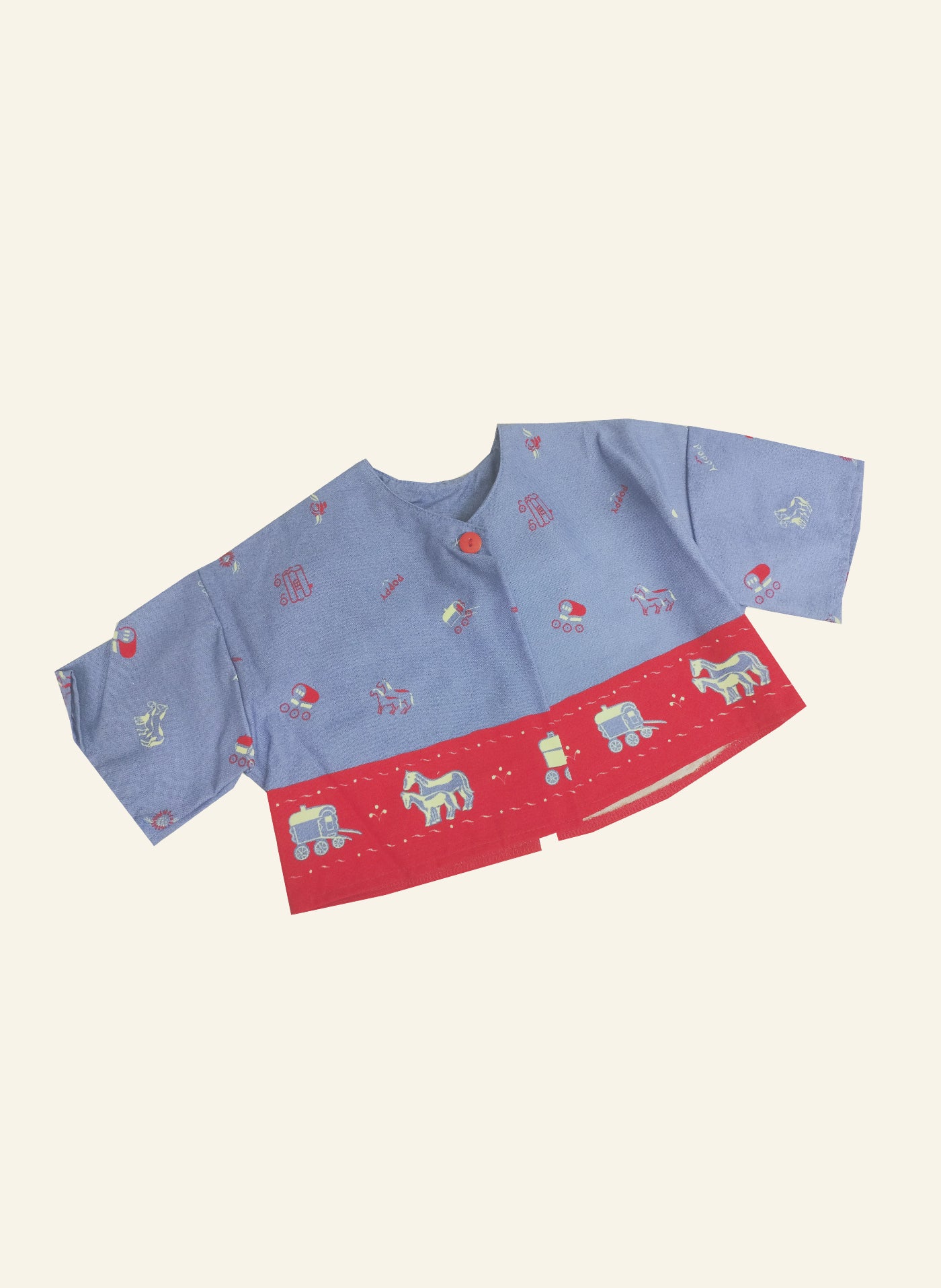 Archive Sale - Poppy - Age 2-3-Juliet dress and Jacket- Royal Blue Gypsy Caravan