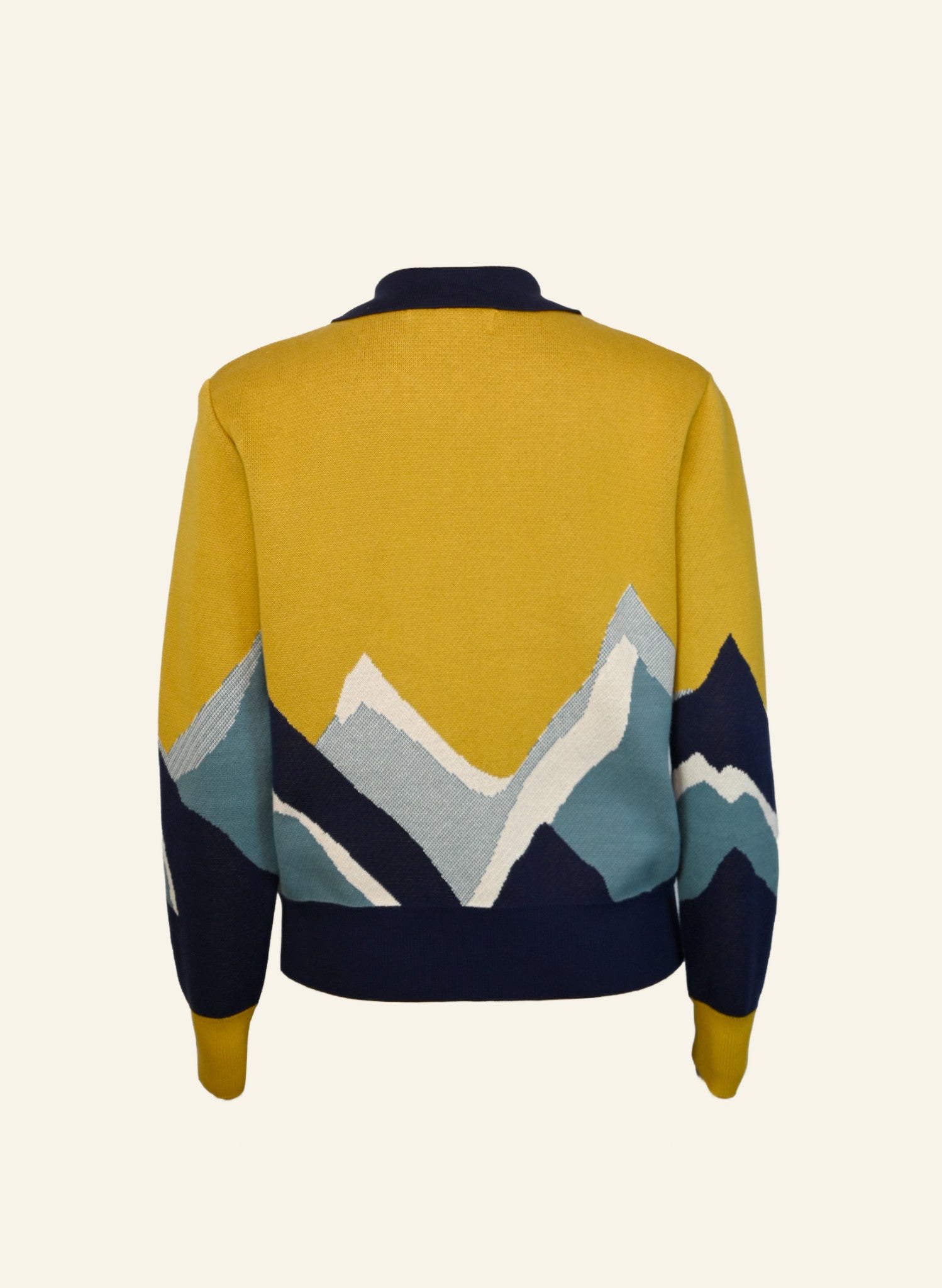 Kate - Mustard Peak  Zip-Up