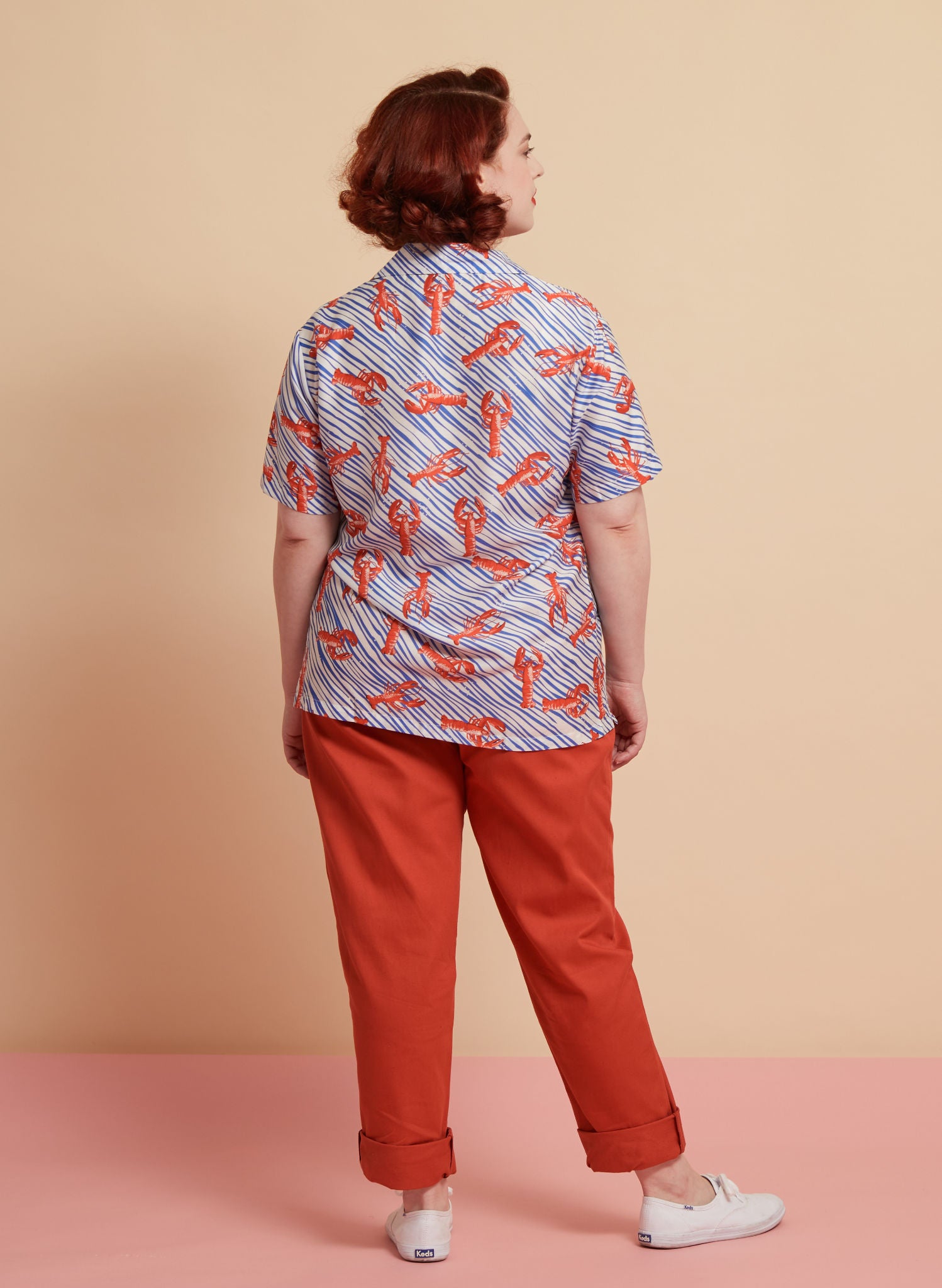 Unisex Short-Sleeved TENCEL™ Lobster Shirt | Made in UK