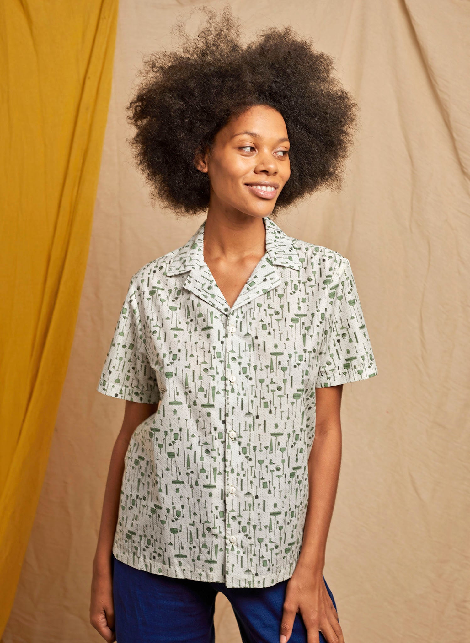 Kit Shirt - Cream Tiny Hardwear
