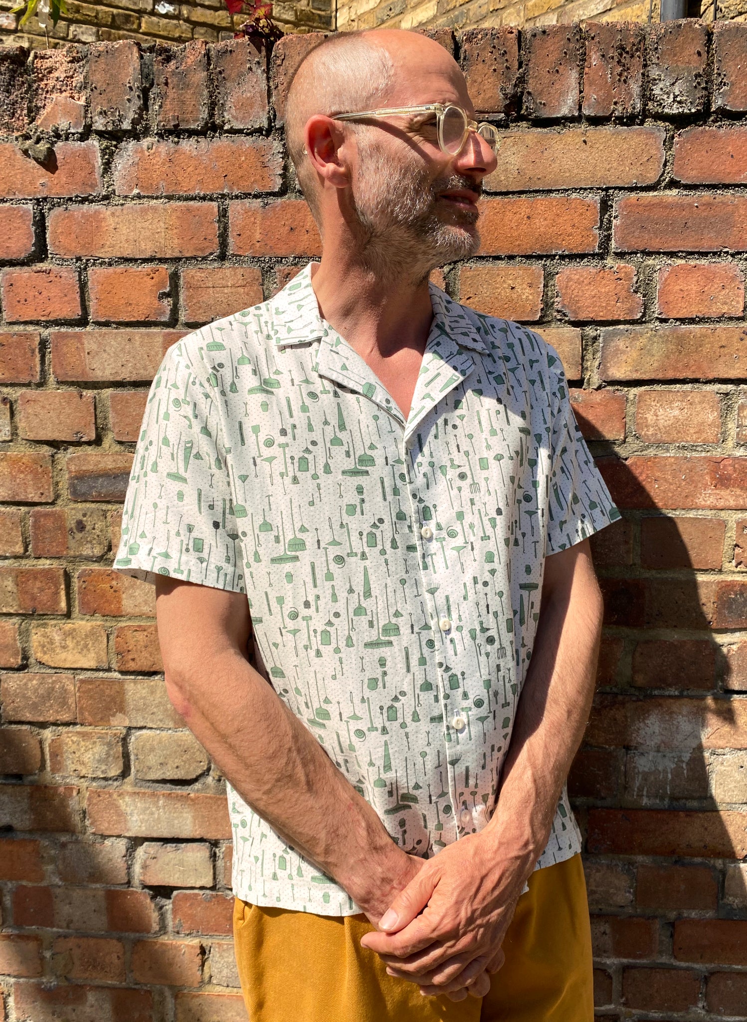 Kit Shirt - Cream Tiny Hardwear