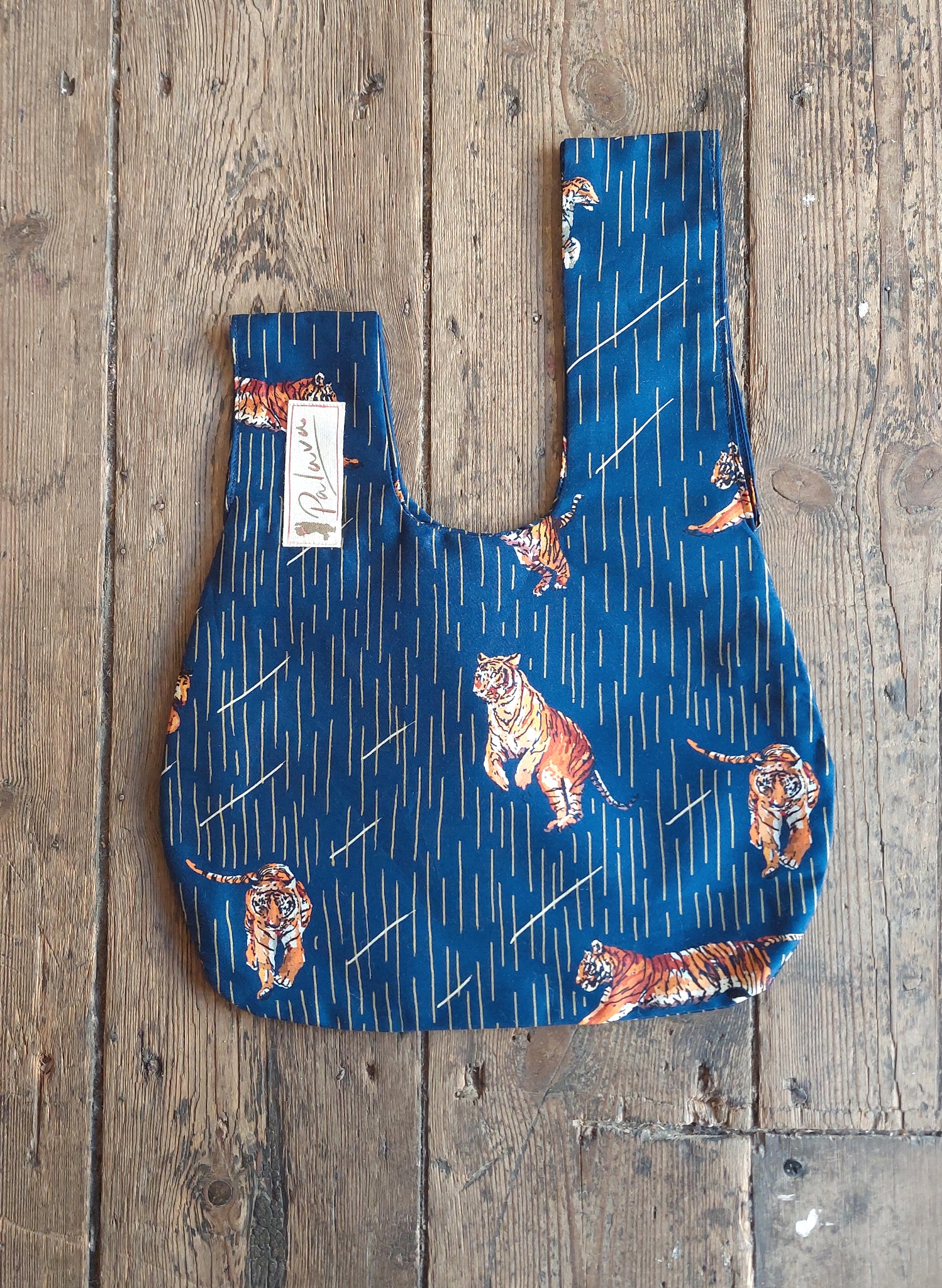 Knot Bag - Navy Tiger