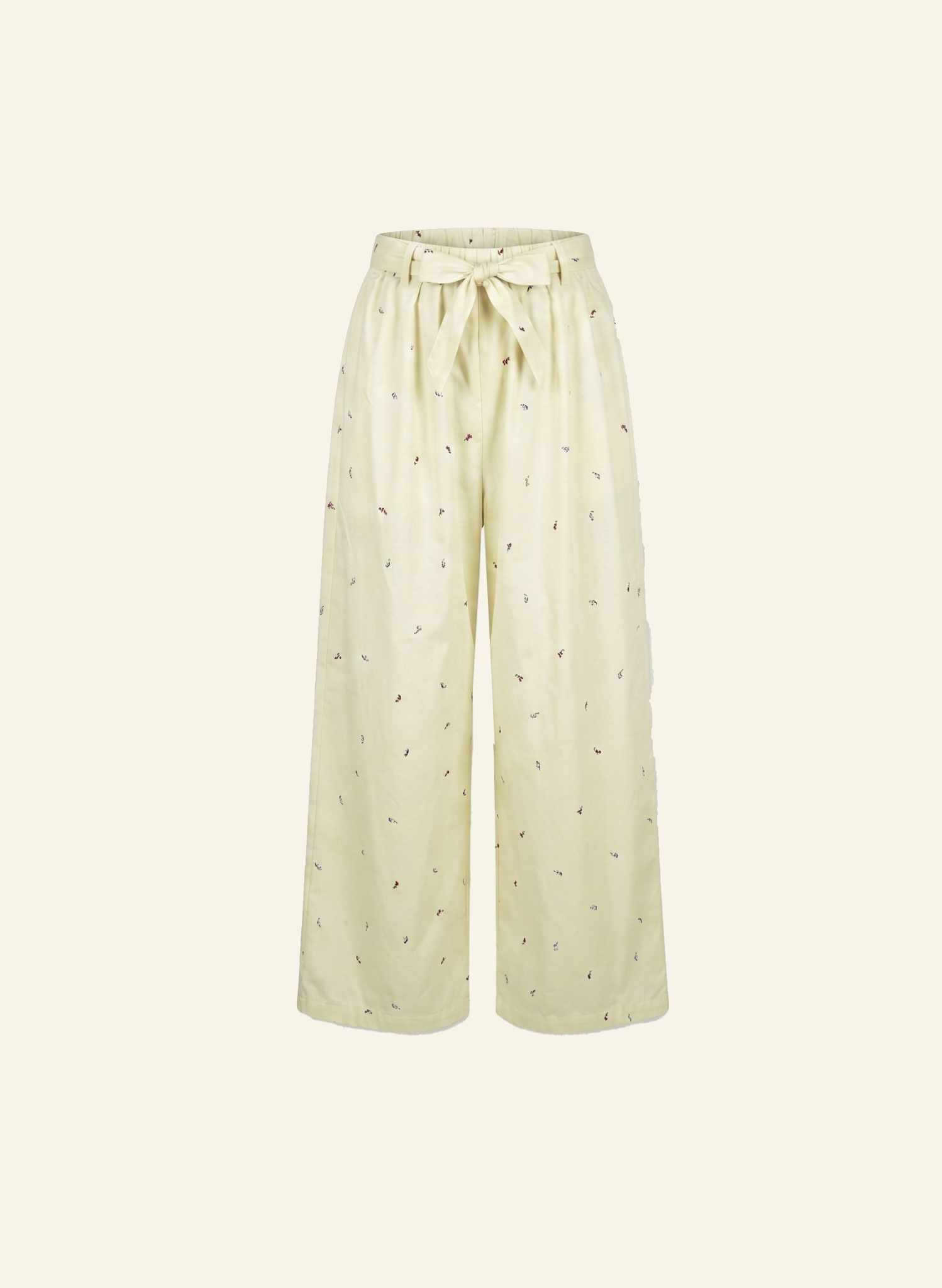 Archive Sale - Size L - Long Pjs - Cream Aunt Eva