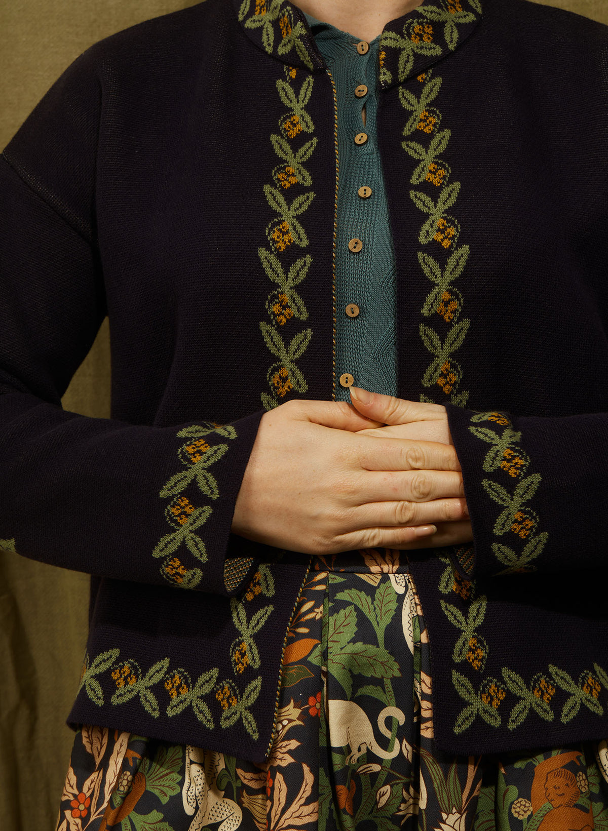 Agnes Jacket - Navy Dodo
