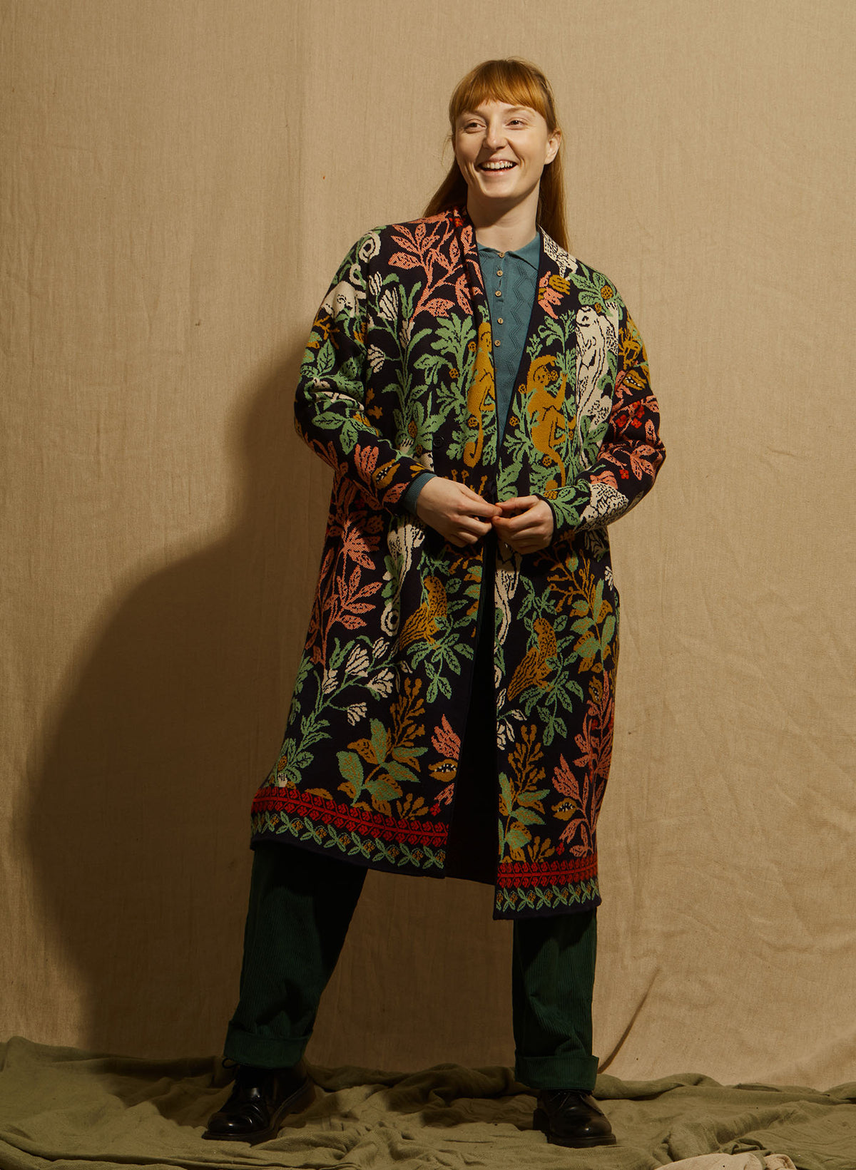 Polly Coat - Navy Dodo