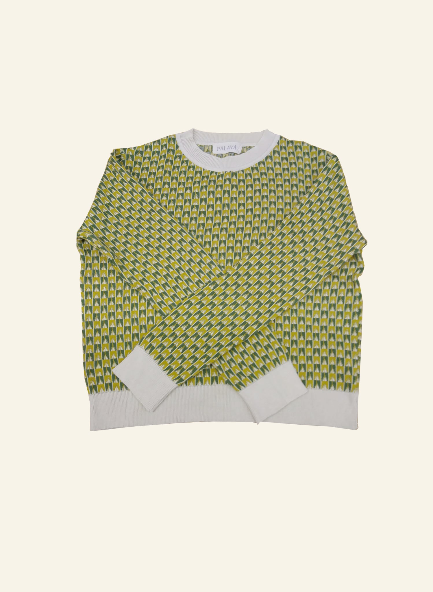 PRE LOVED - Alba - Mustard Rocket Organic Cotton Jumper