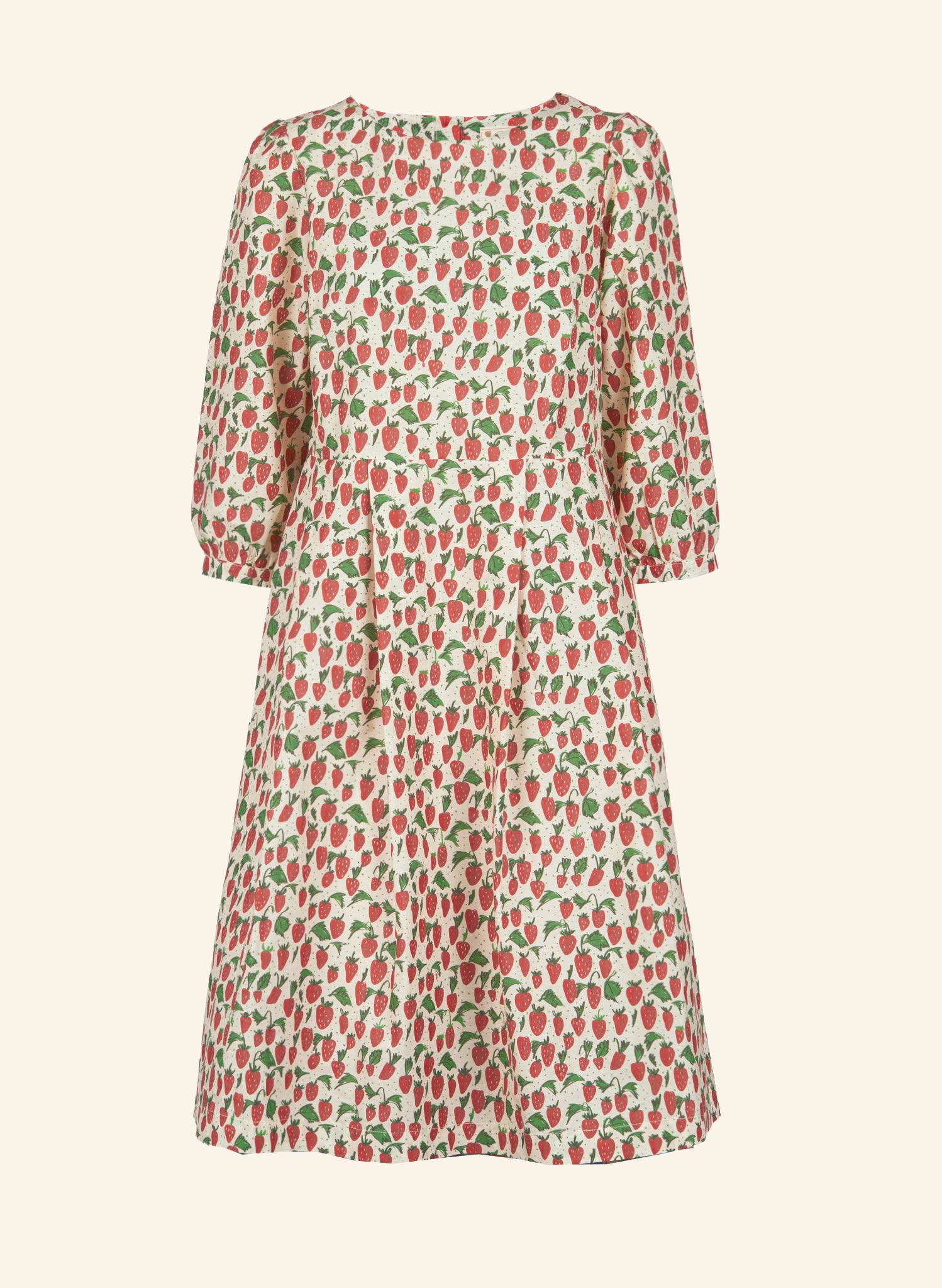 Philippa Dress - Red Strawberries