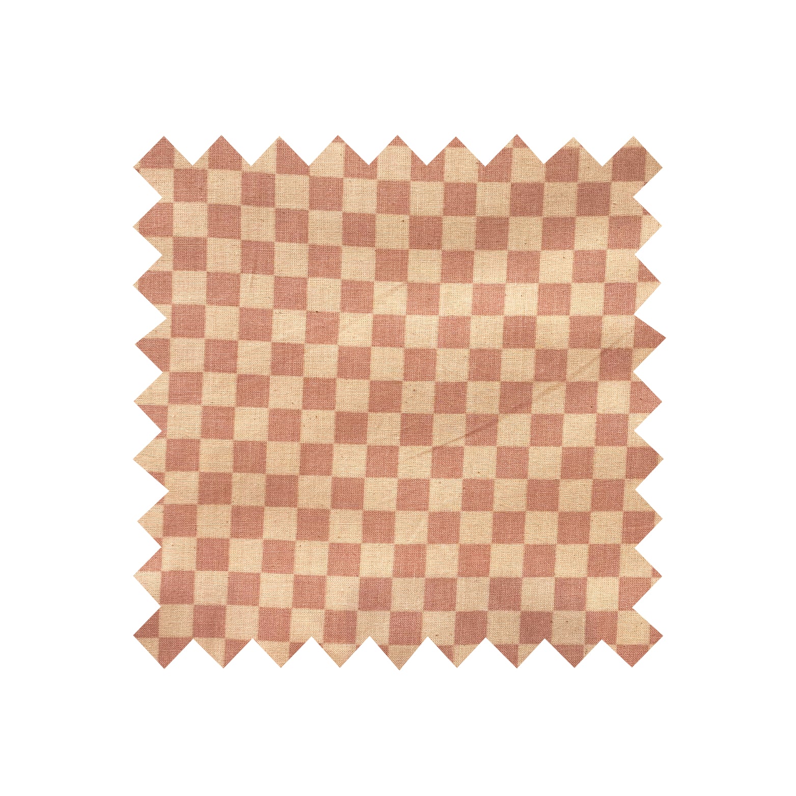 Remnant - 152x328cm - Pink Check - Cotton