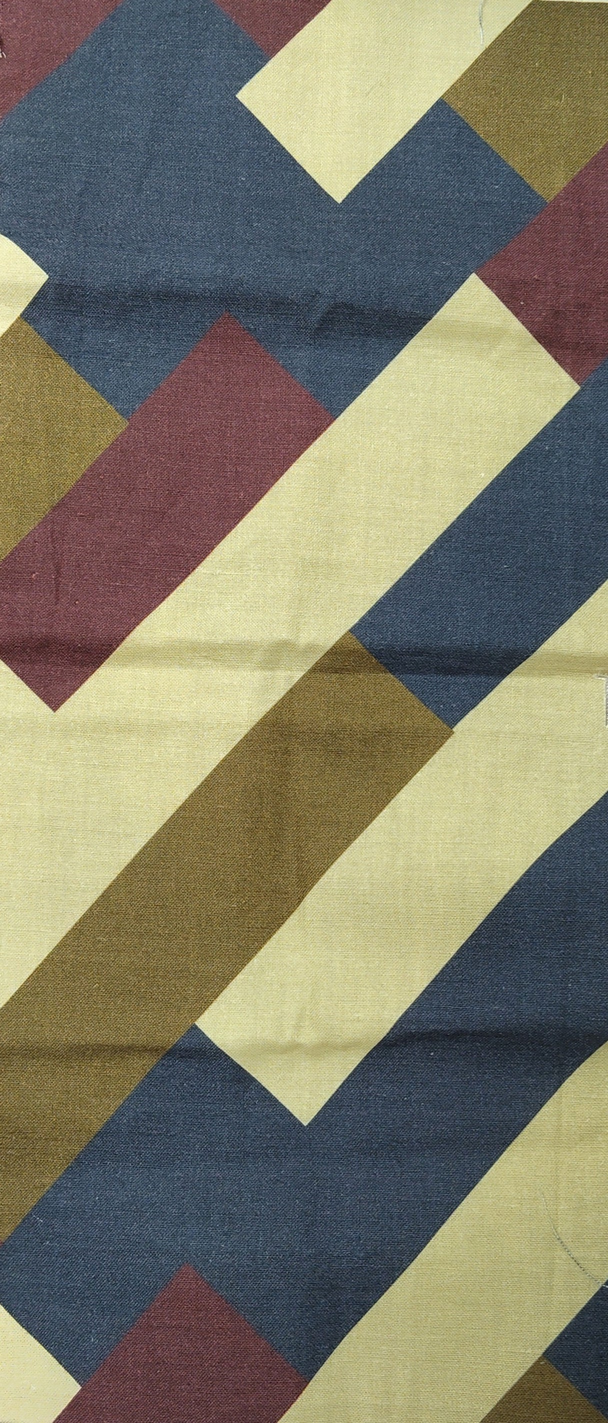 Remnant - 26x130cm - Plum Bauhaus - Linen