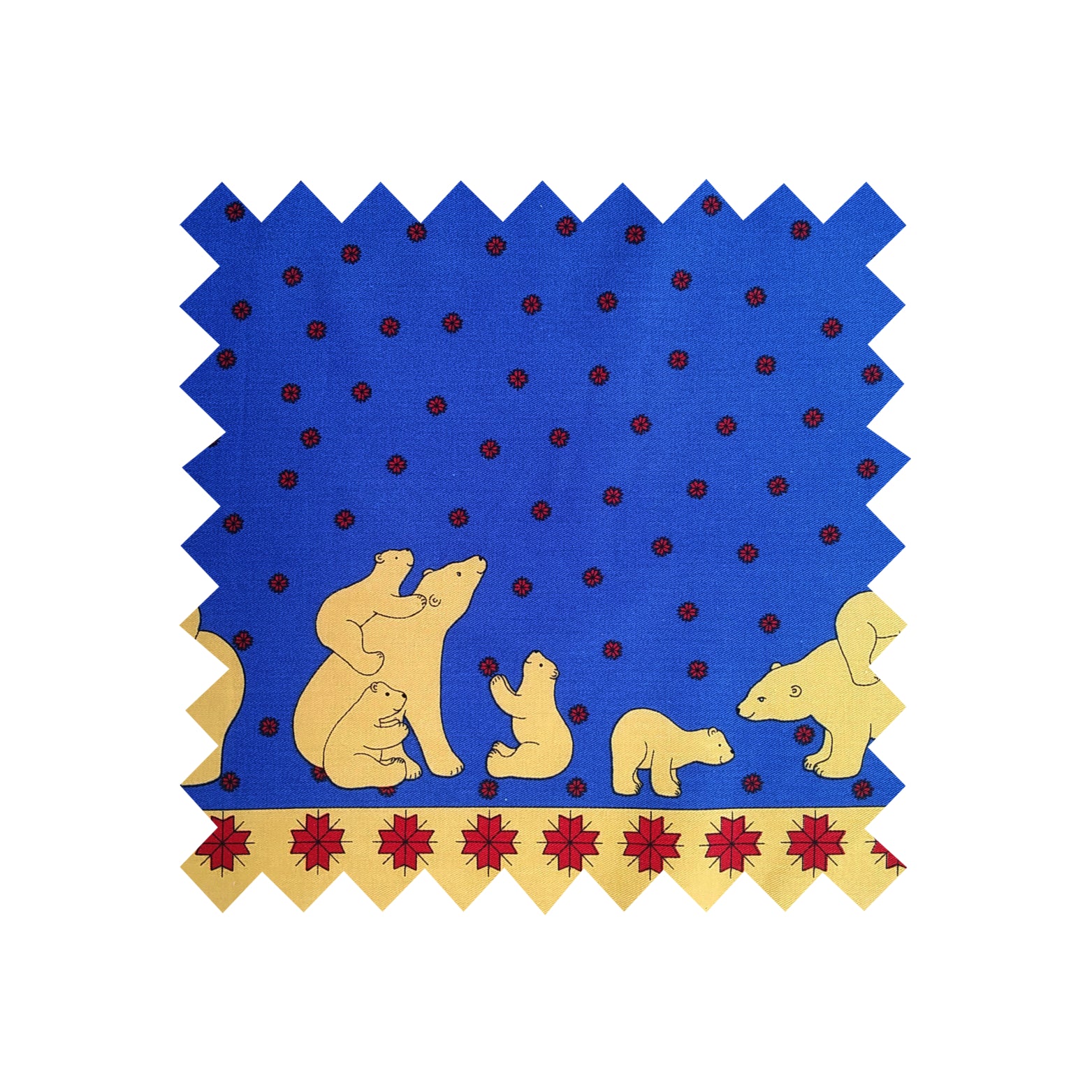 Remnant - 86x158cm - Blue Polar Bear - Twill