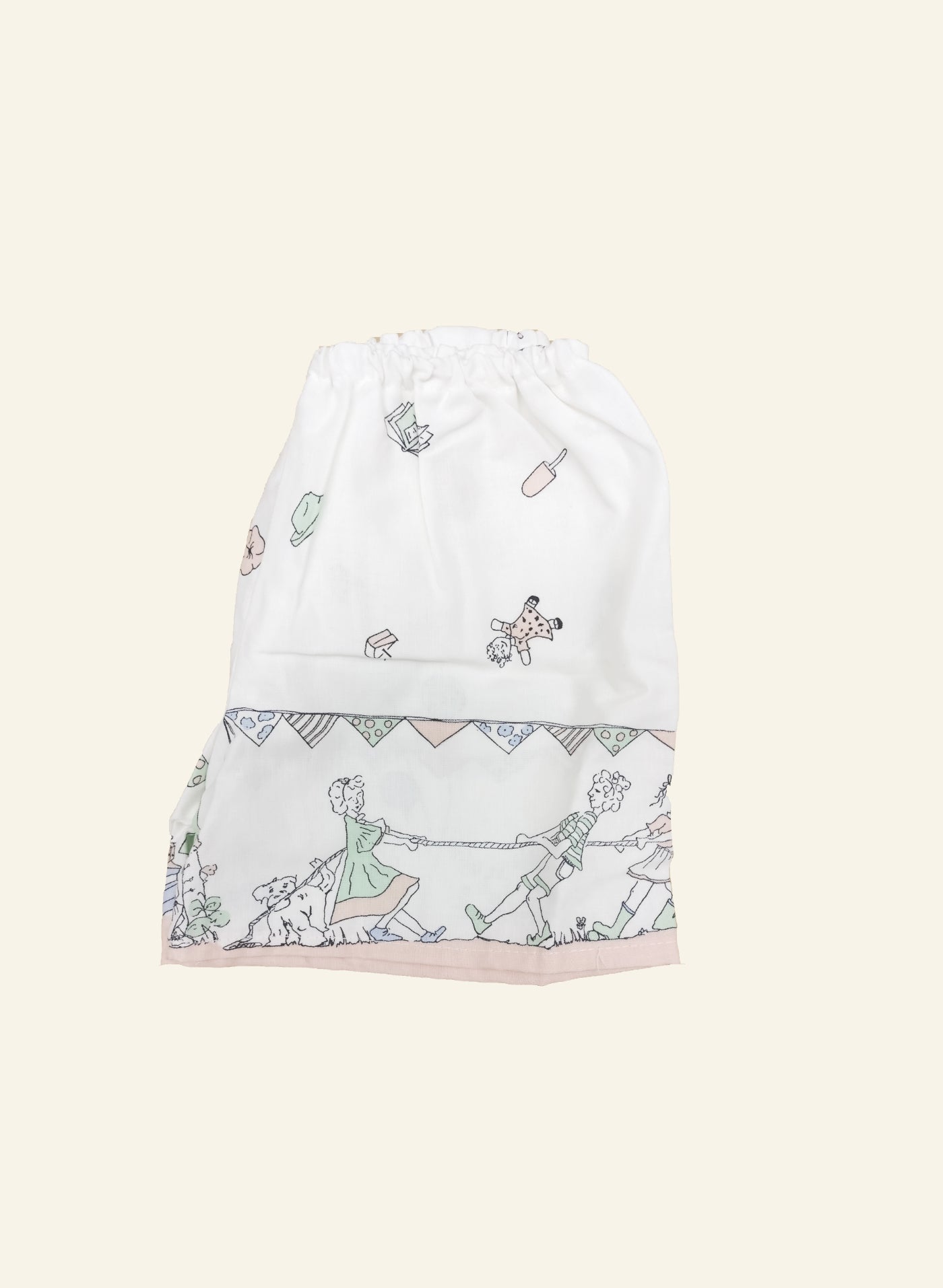Archive Sale - Age 1-2- Pyjamas Birthday Bash Cream/Pink