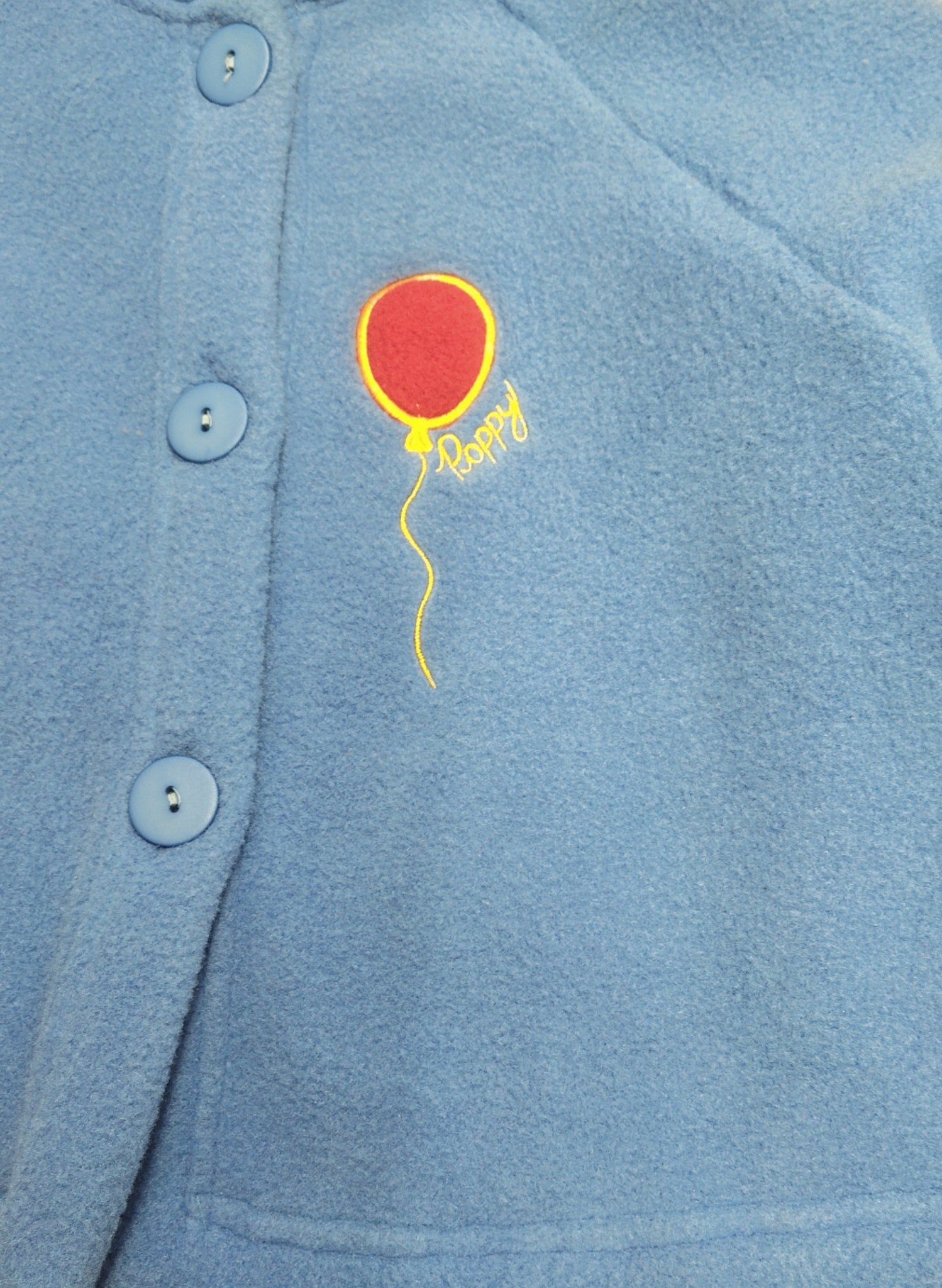 Children's Balloon Jacket - French Blue