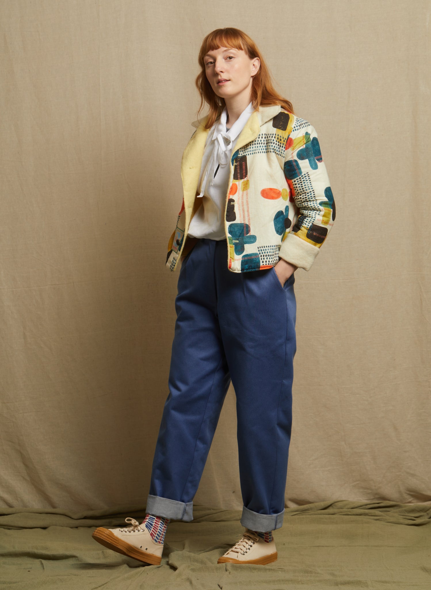 Wool Reversible Coat - No.13