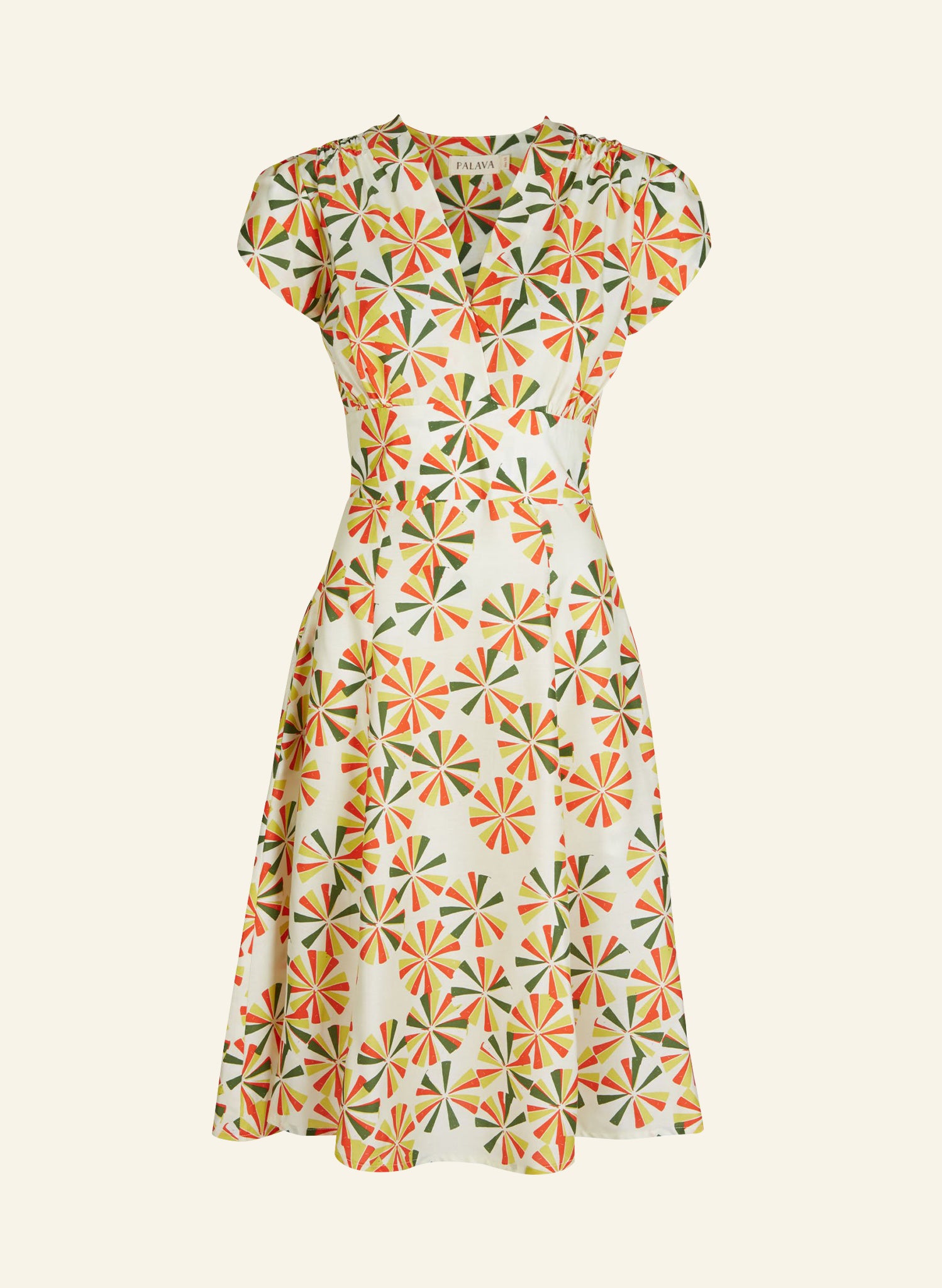 Remnant - 163cm x 104cm - Ivory Spirals - Tencel