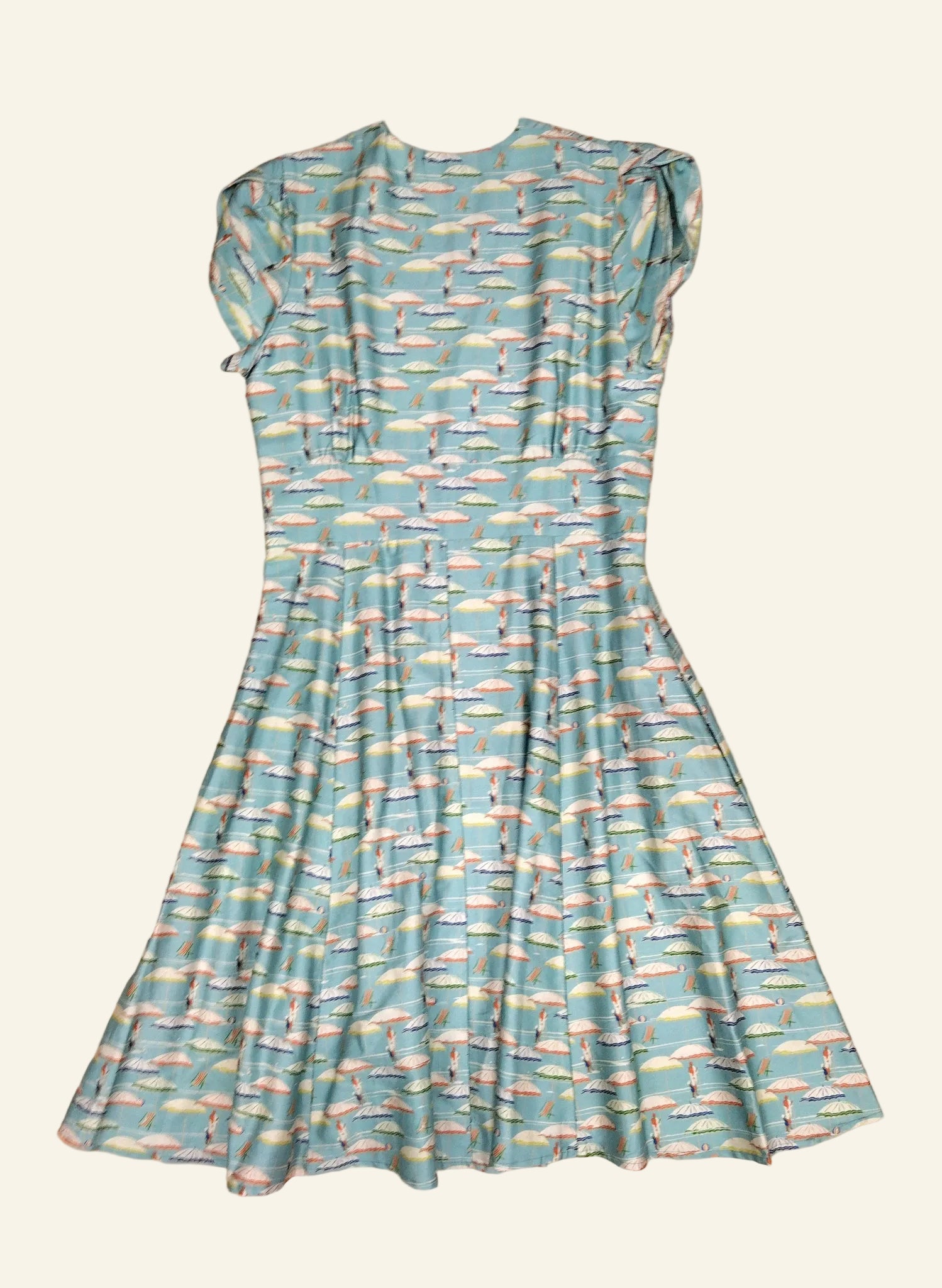 PRE LOVED - Rita - Blue Umbrellas - Size 14