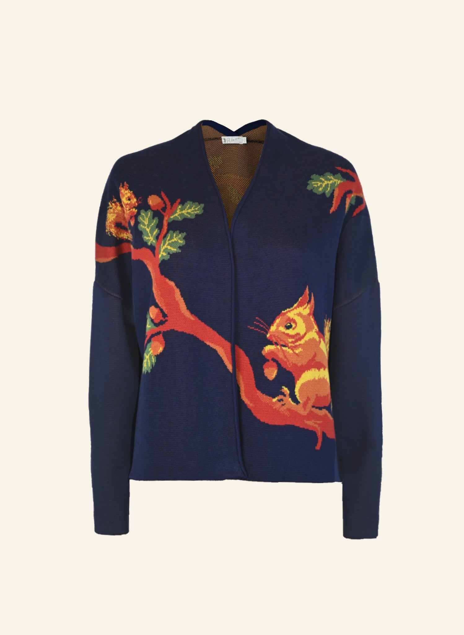 Rosalind - Navy Squirrel Kimono