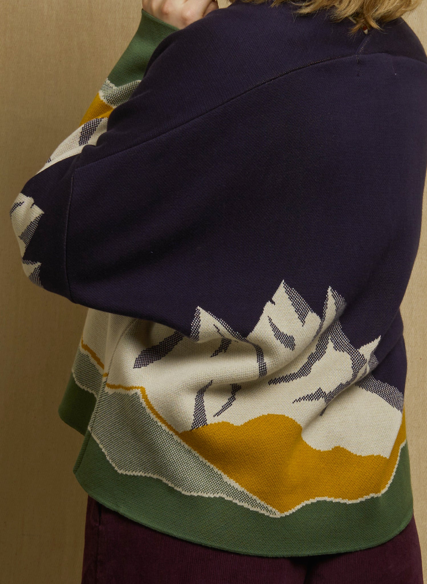 Rosalind - Navy Alpine Kimono