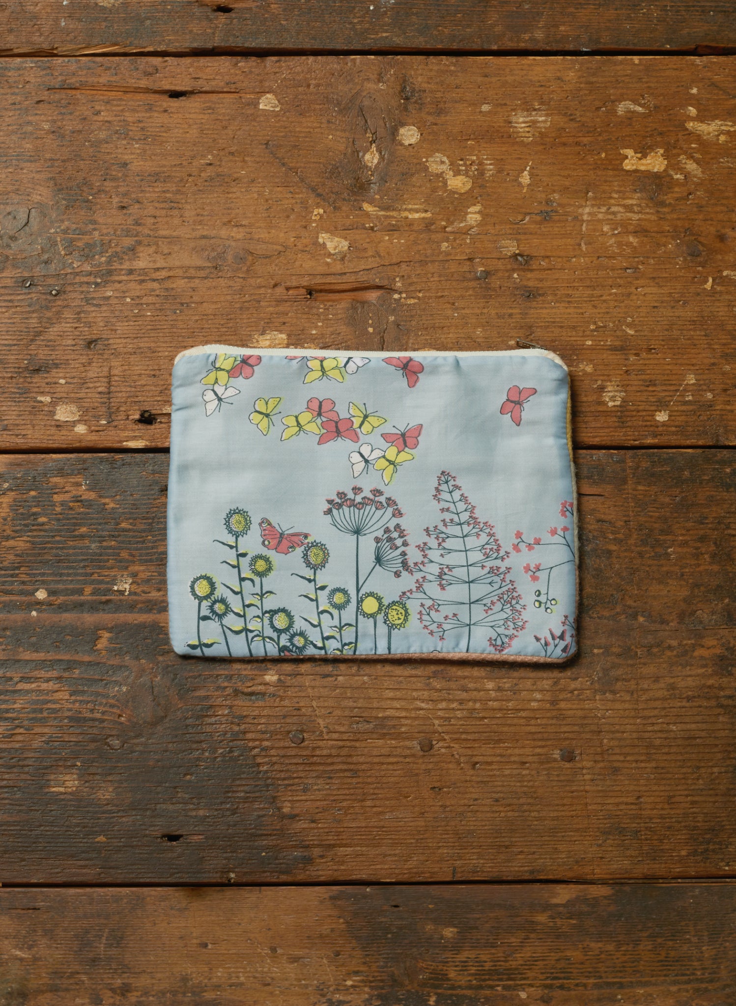 Zip Pouch- Small - Butterflies