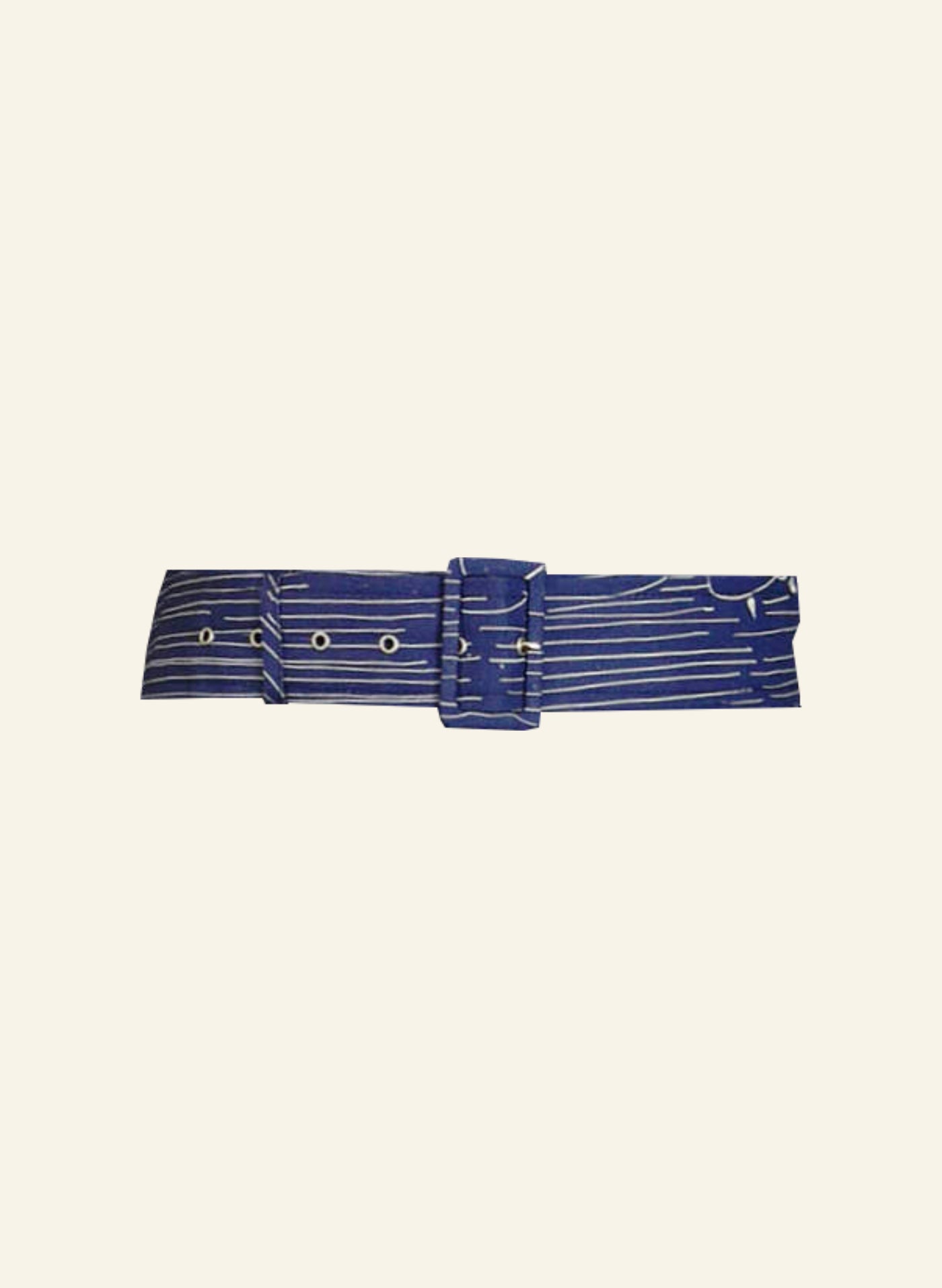 Archive Sale - Buckle belt - Navy Shipwreck