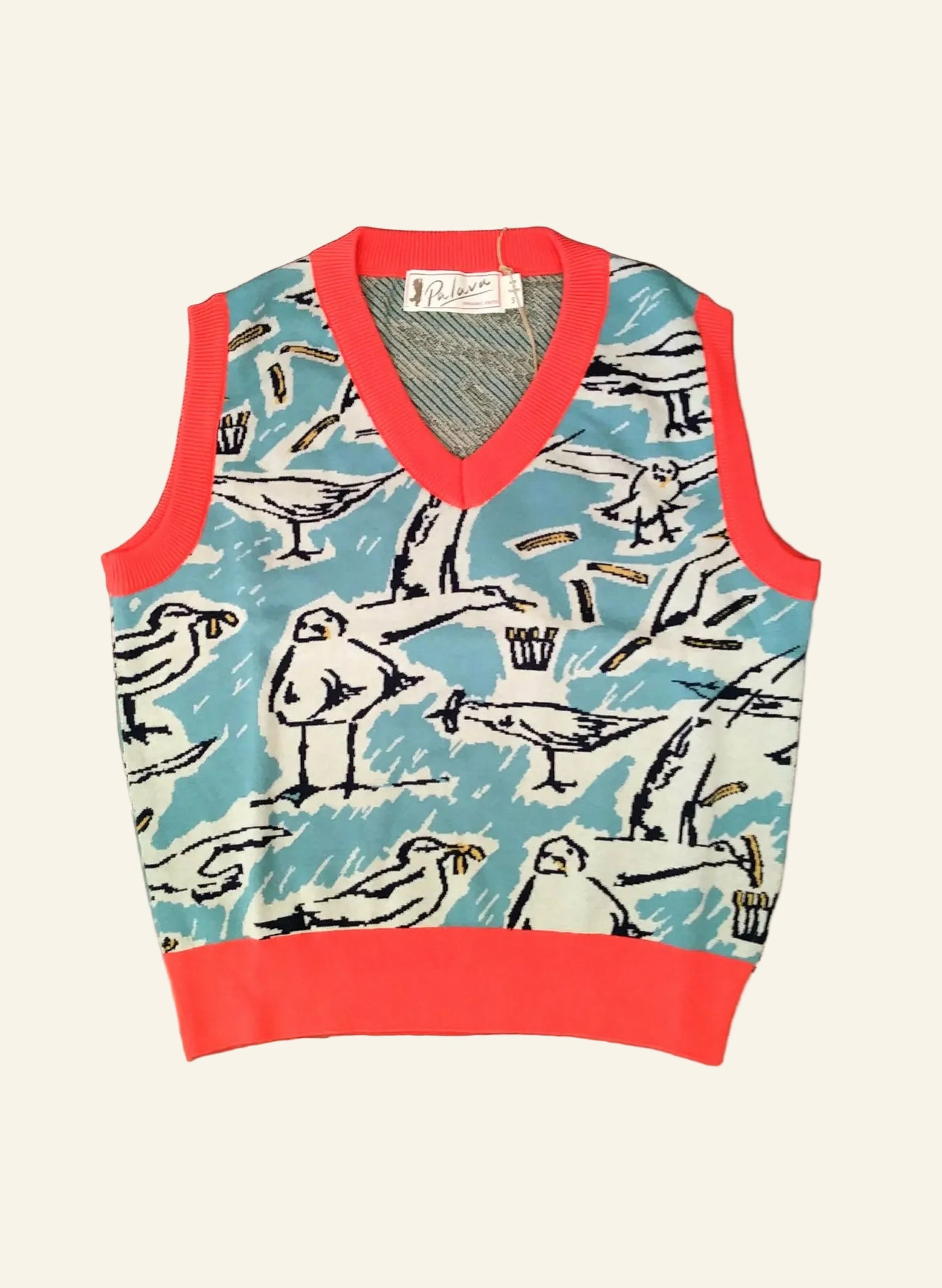 Archive Sale - Size S - Shirley Tank Top - Seagulls
