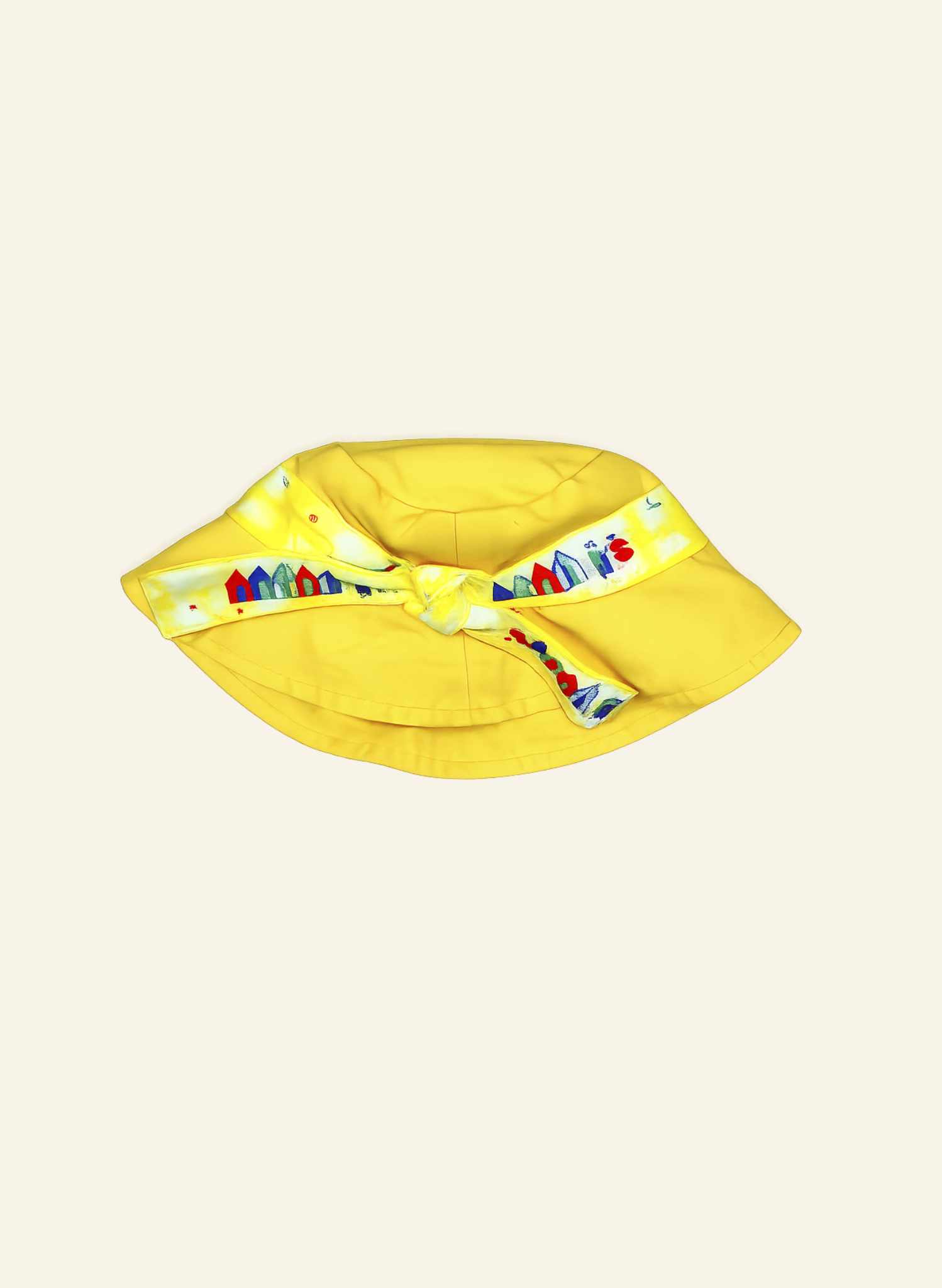 Archive Sale - Vintage Palava Kids - Sun Hat - Seaside Beach Huts