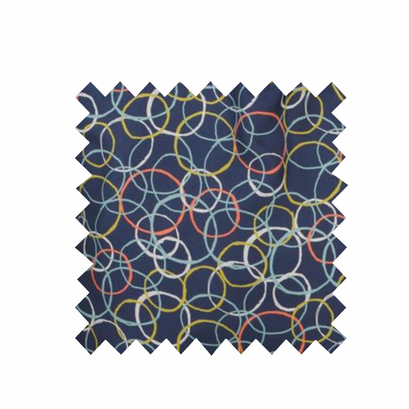 Remnant - 156cm x 100cm - Blue Atomic- Tencel