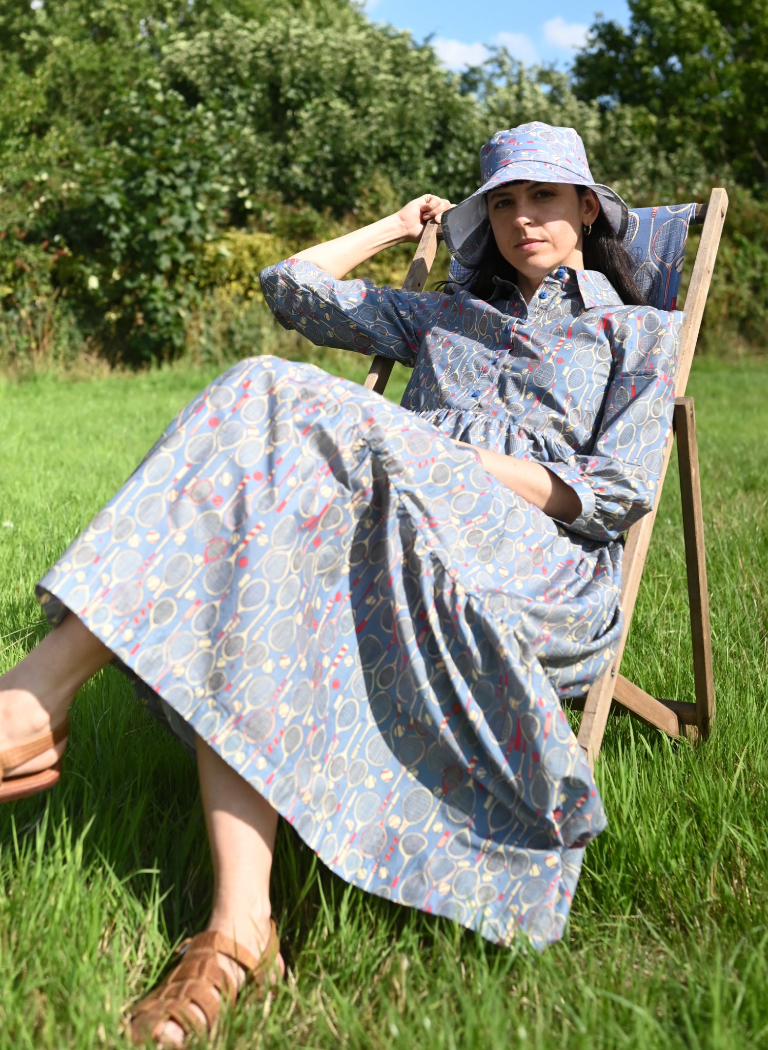 Tabatha Dress - Blue Tennis