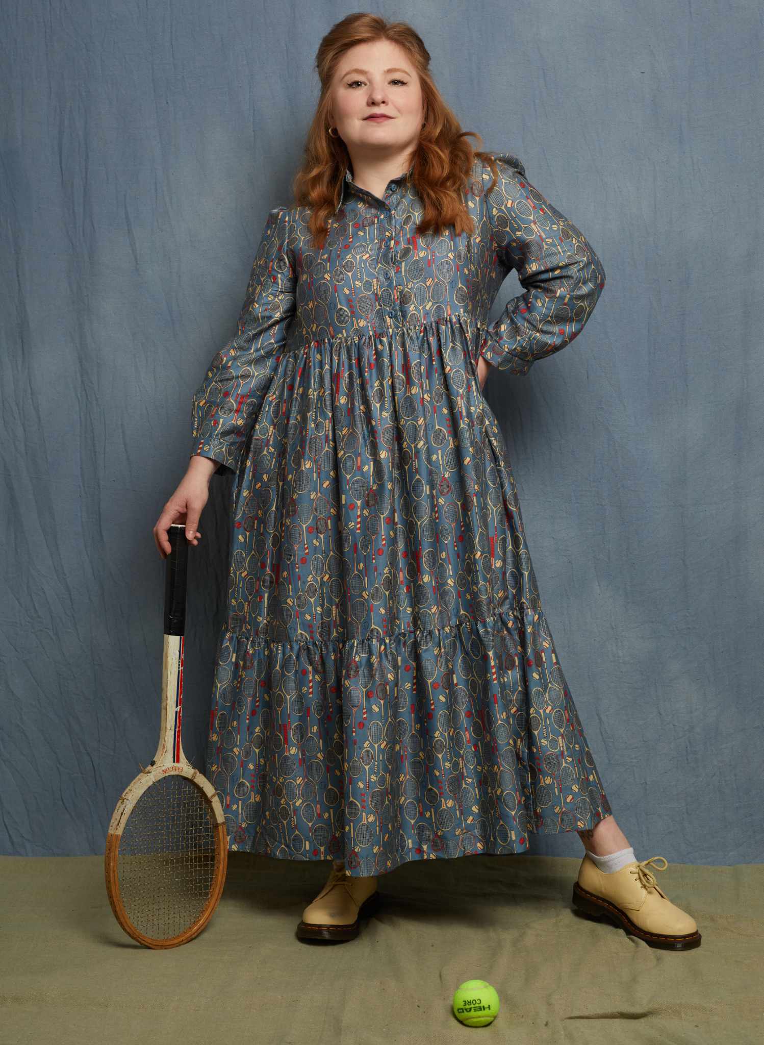 Tabatha Dress - Blue Tennis