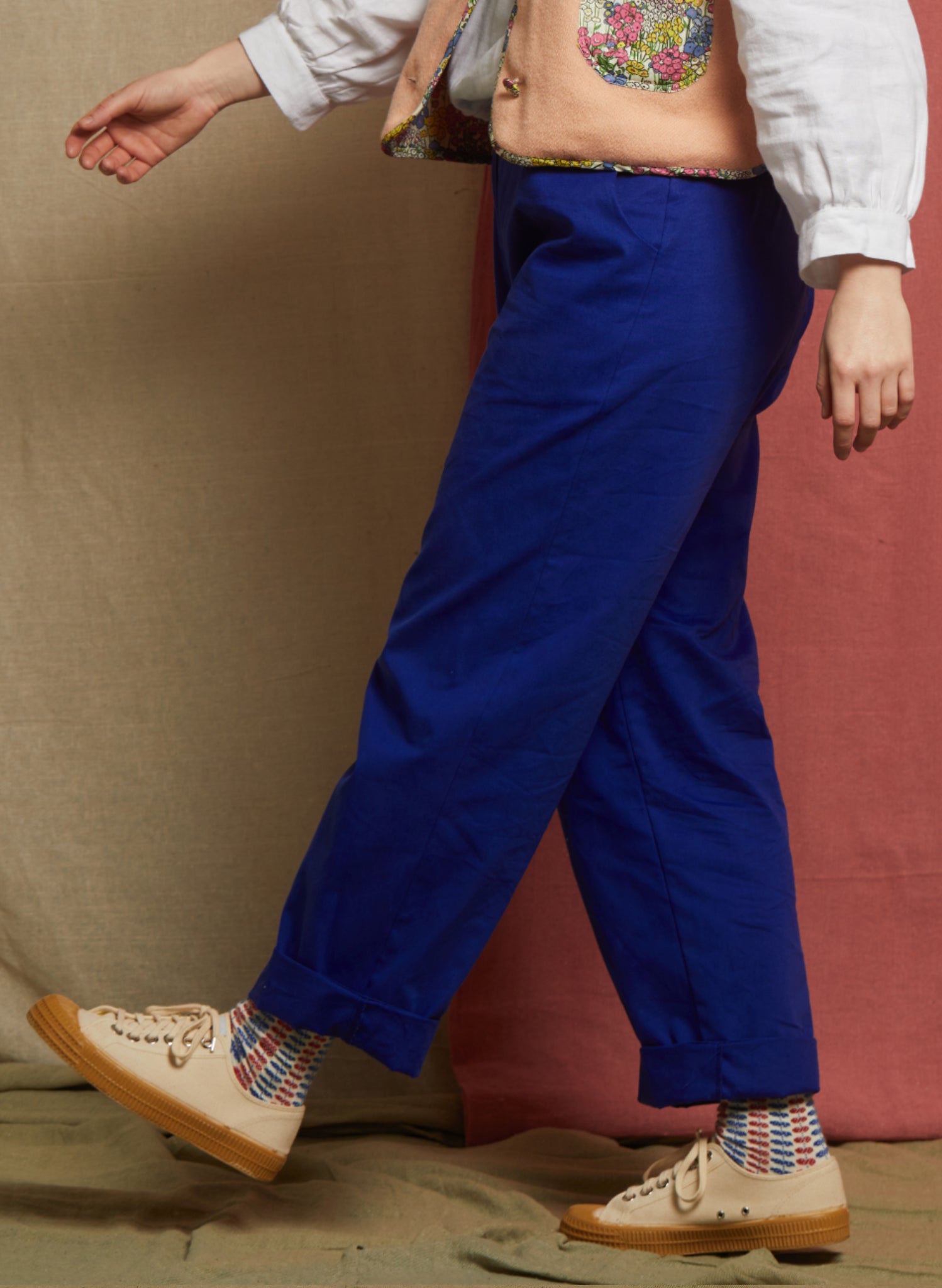 Thelma Trouser - Cobalt Blue