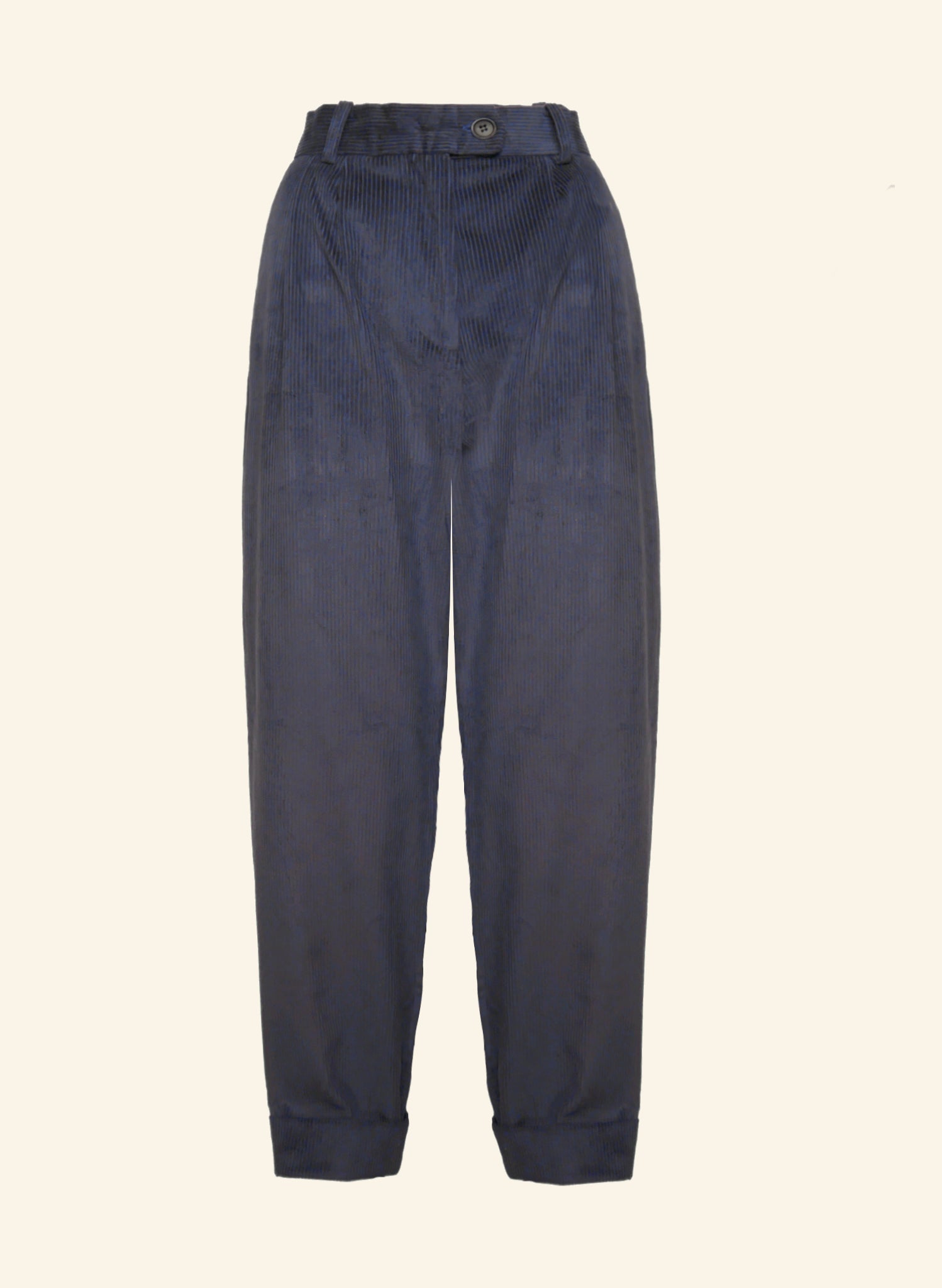 Thelma Trousers - Navy Corduroy