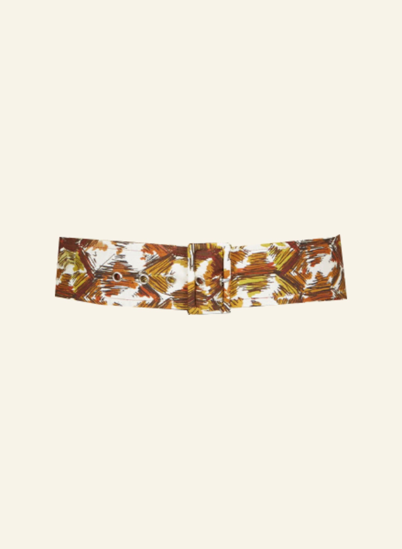 Archive Sale - Buckle belt - Tortoiseshell