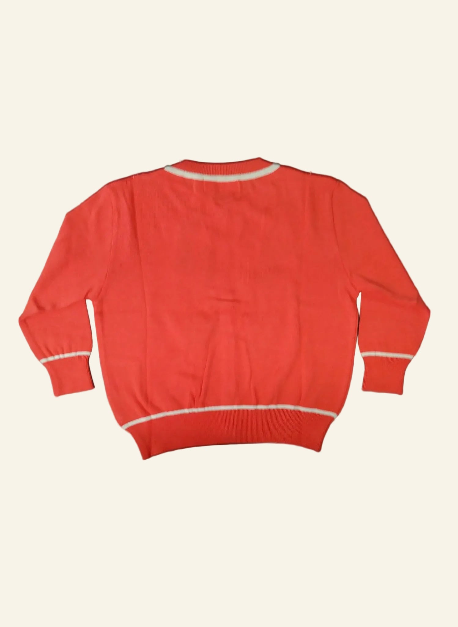 Archive Sale - Size S - Vera - Coral White Berries Cardigan