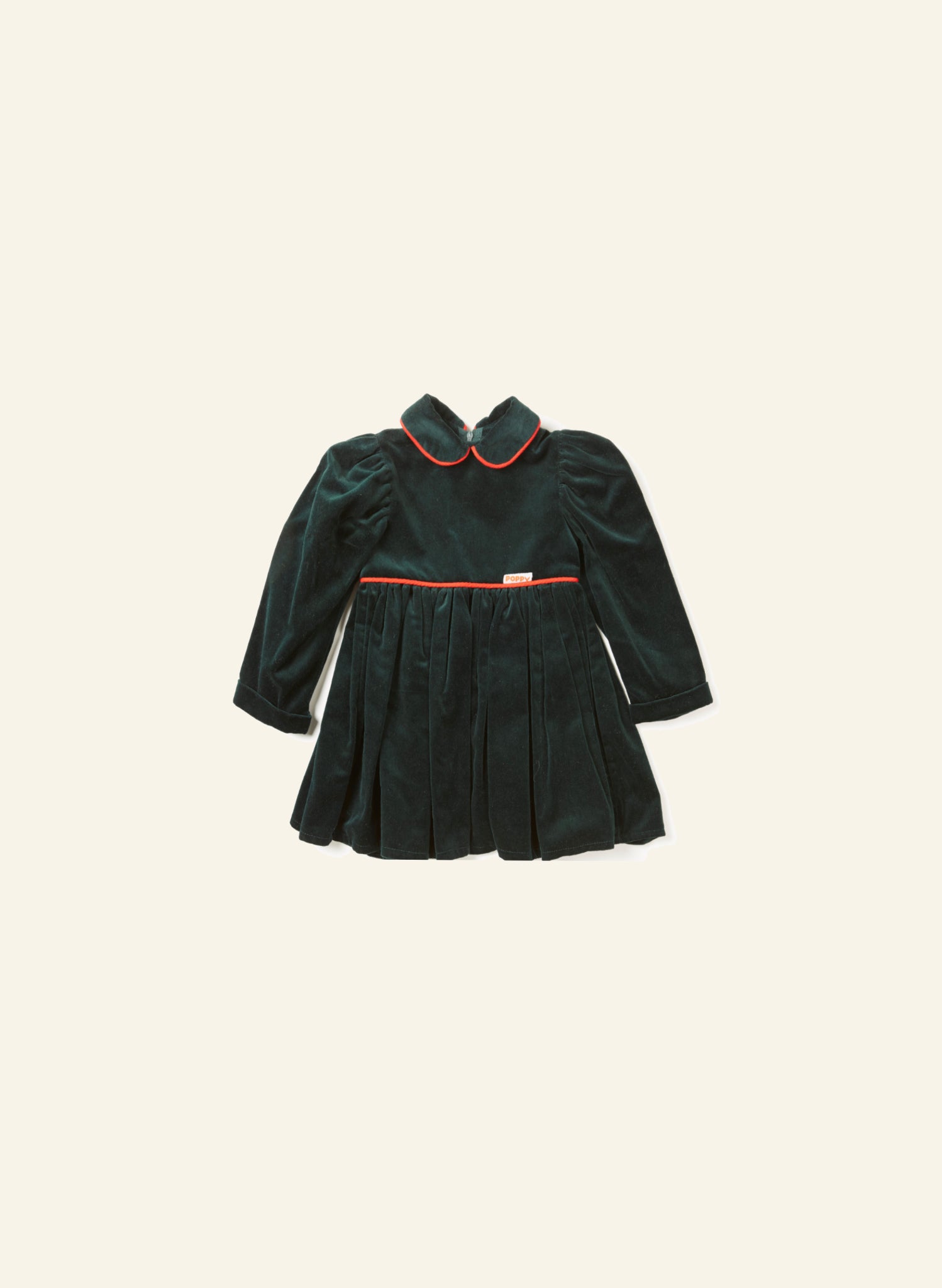 Archive Sale - Age 2-3- Alice Green Velvet