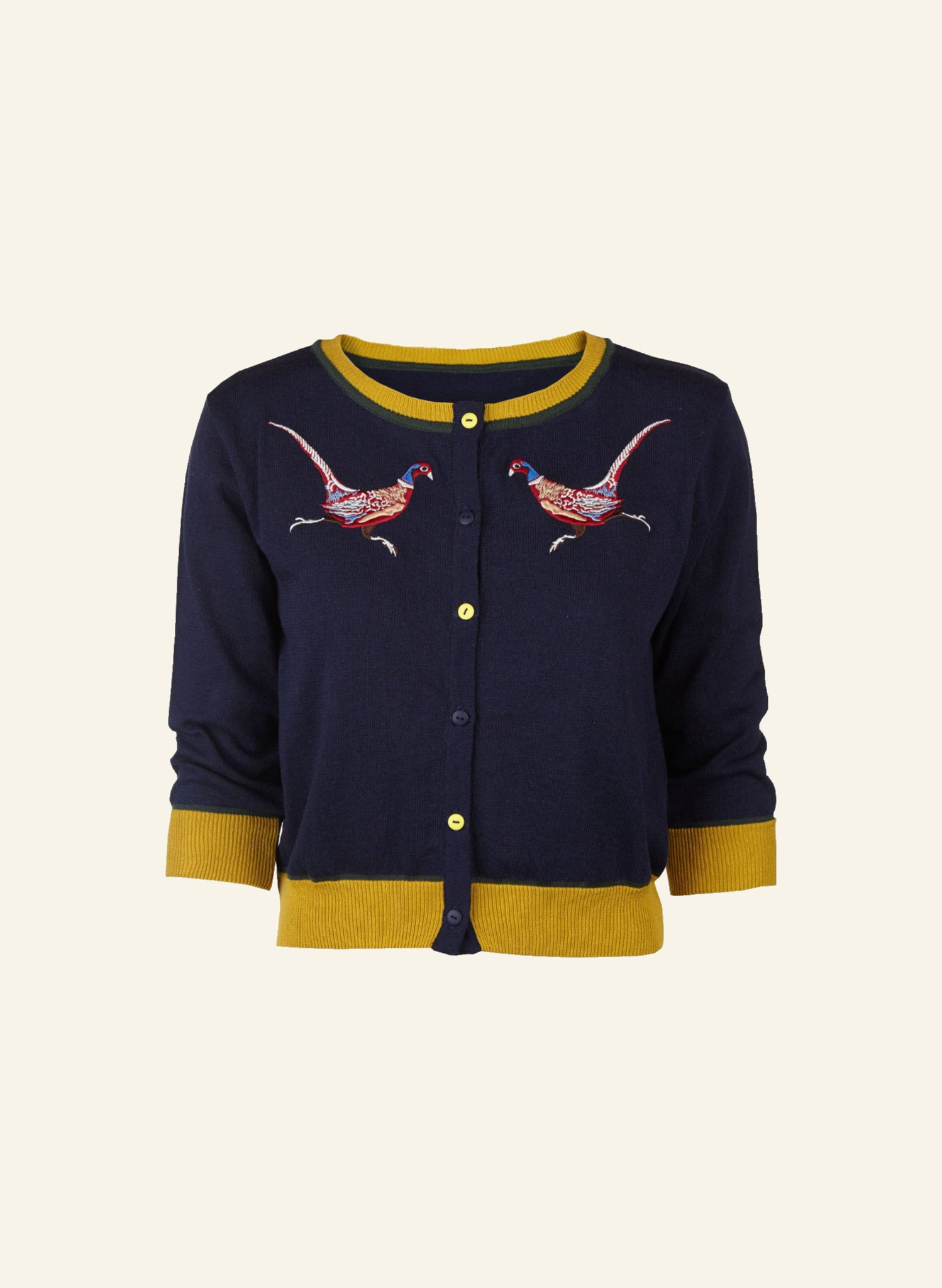 PRE LOVED - Vera Navy Pheasant - Size S