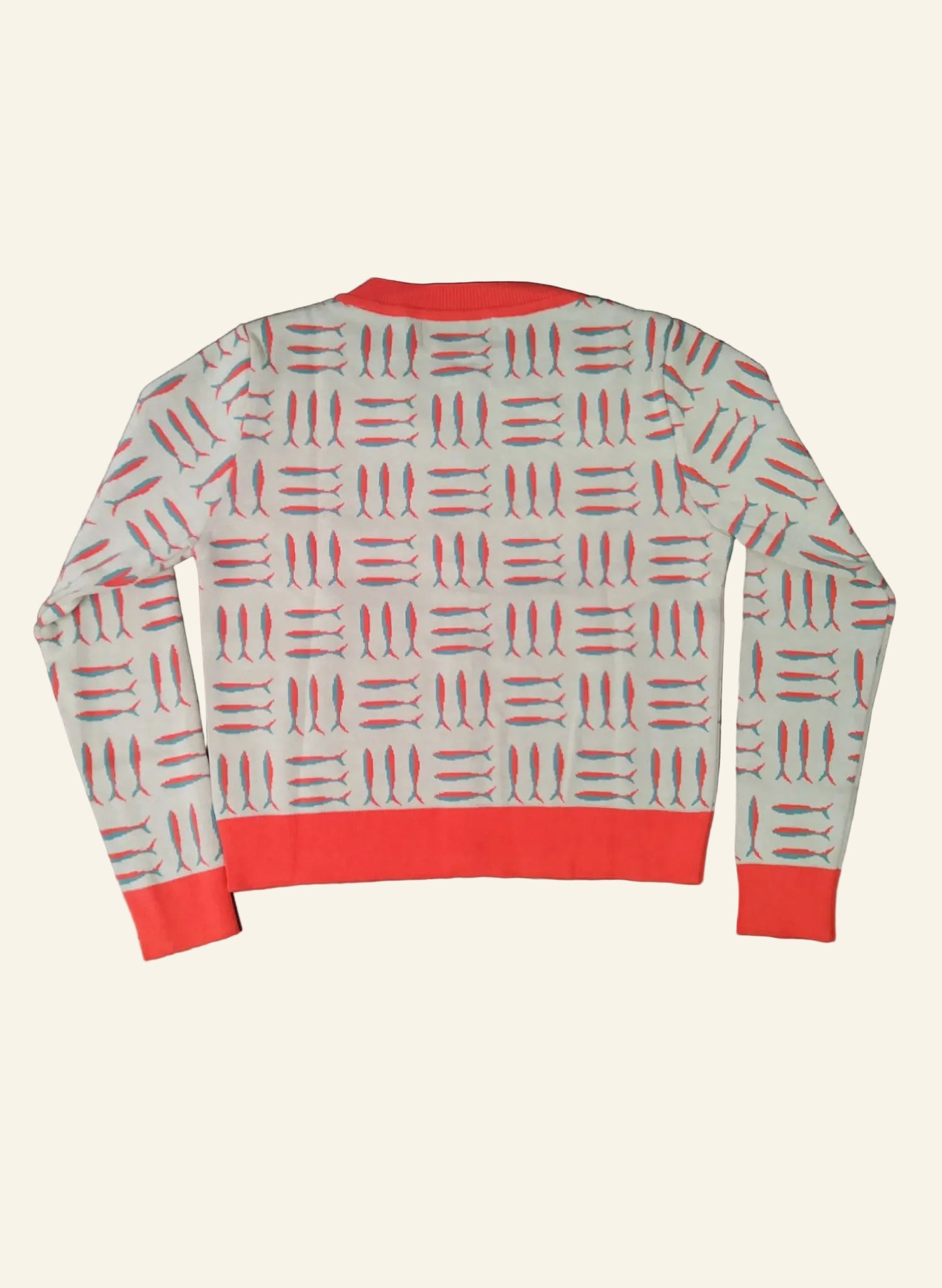 Archive Sale - Size S - Vera Cardigan - Cream Sardines