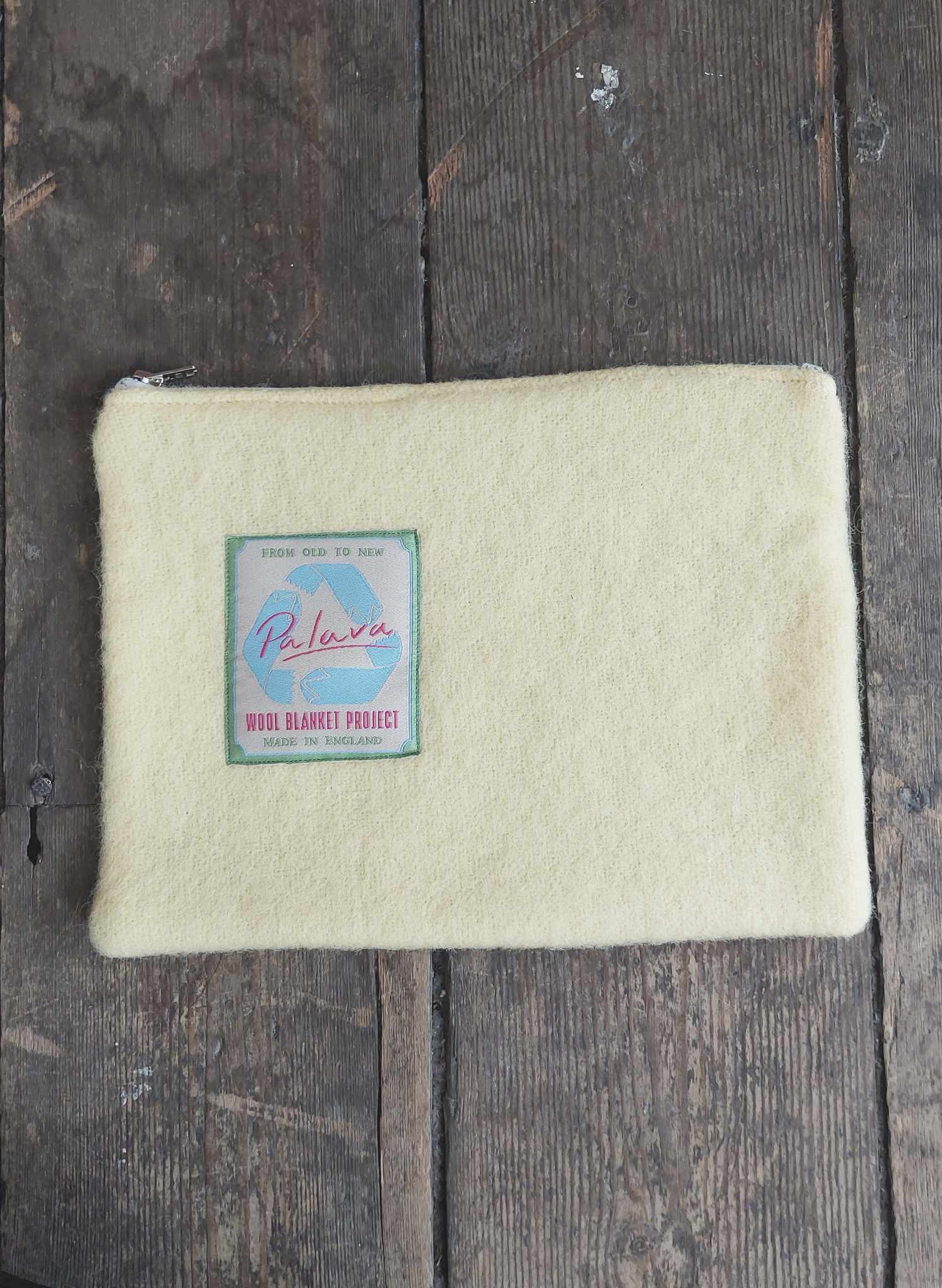 Zip Pouch - Medium - Dark Green Botanical Gardens