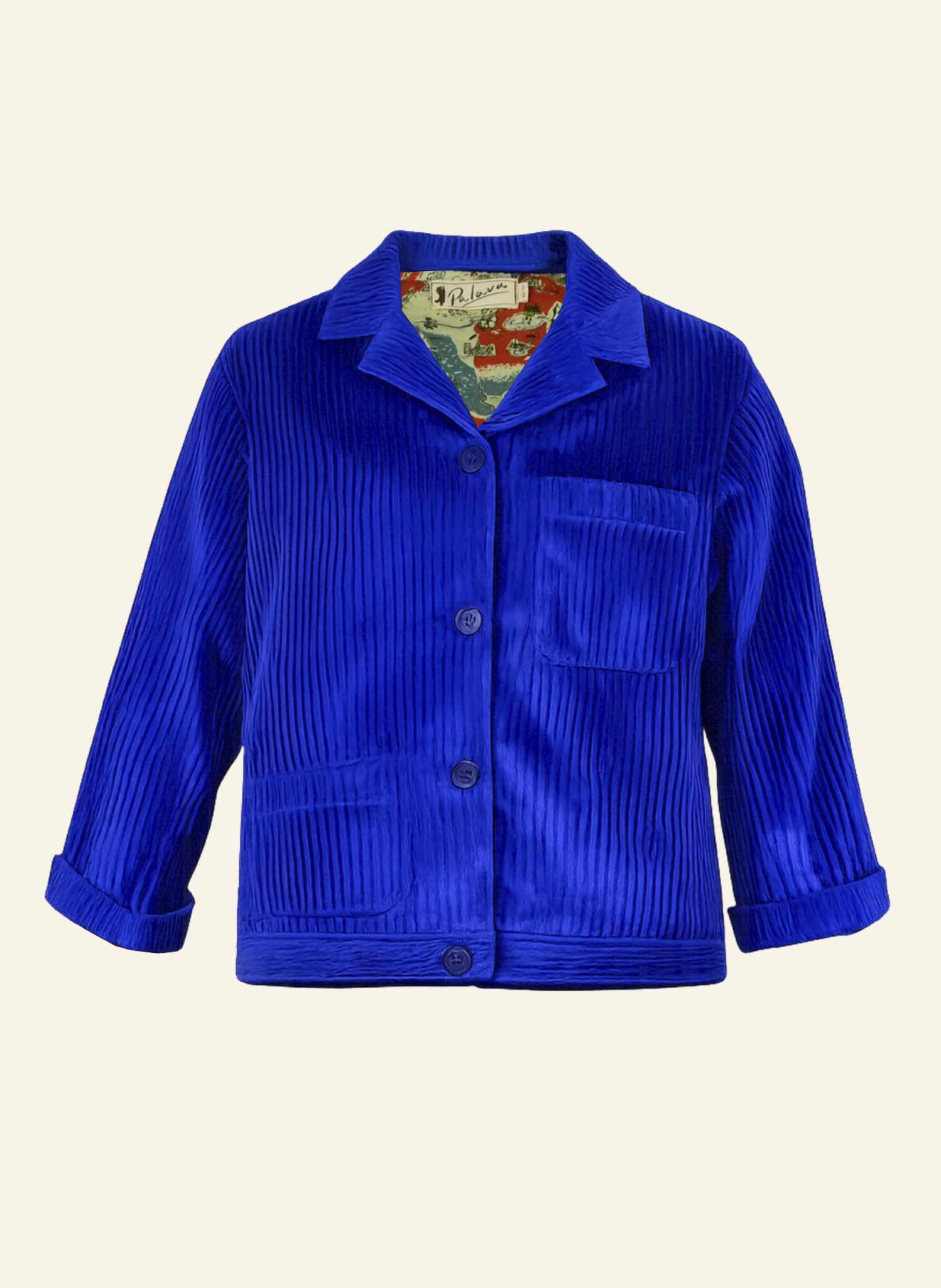 Archive Sale - Size 10 - Walter Royal Blue Corduroy
