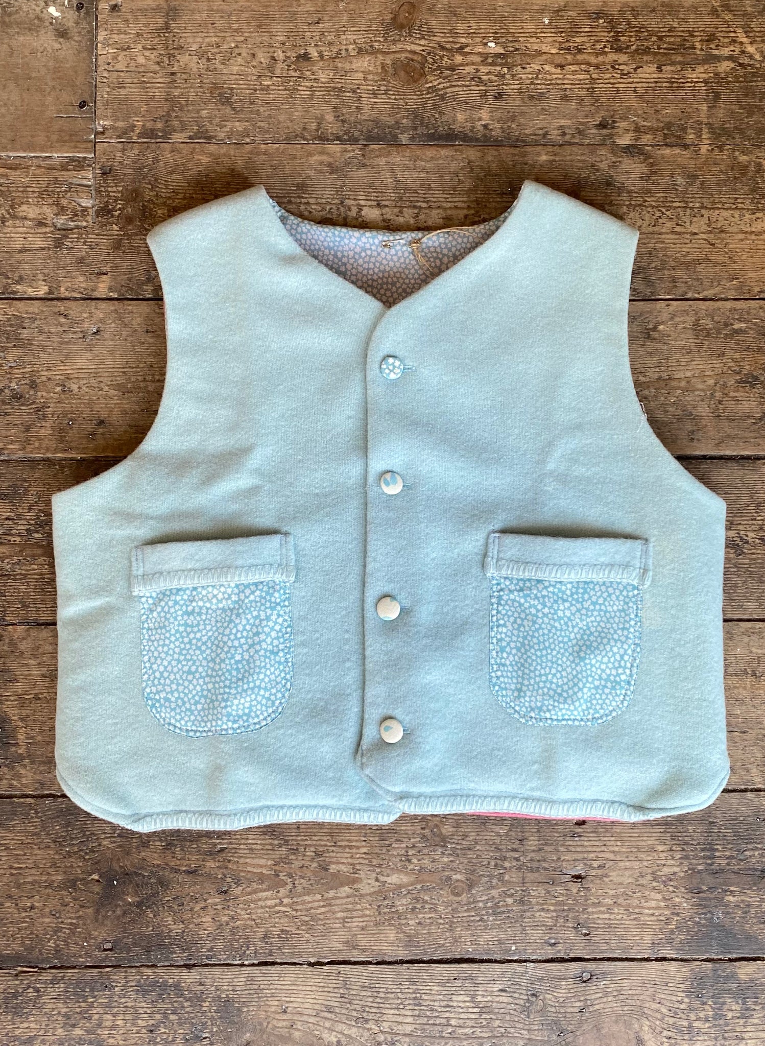 Gilet / Waistcoat - Wool Blanket Project - No.37