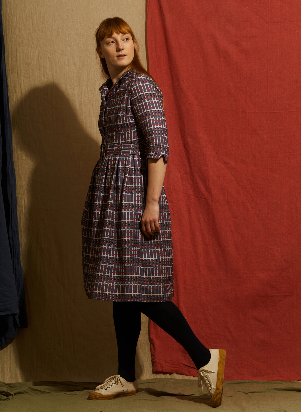 Cynthia Dress - Mineral Blue Bagpipers