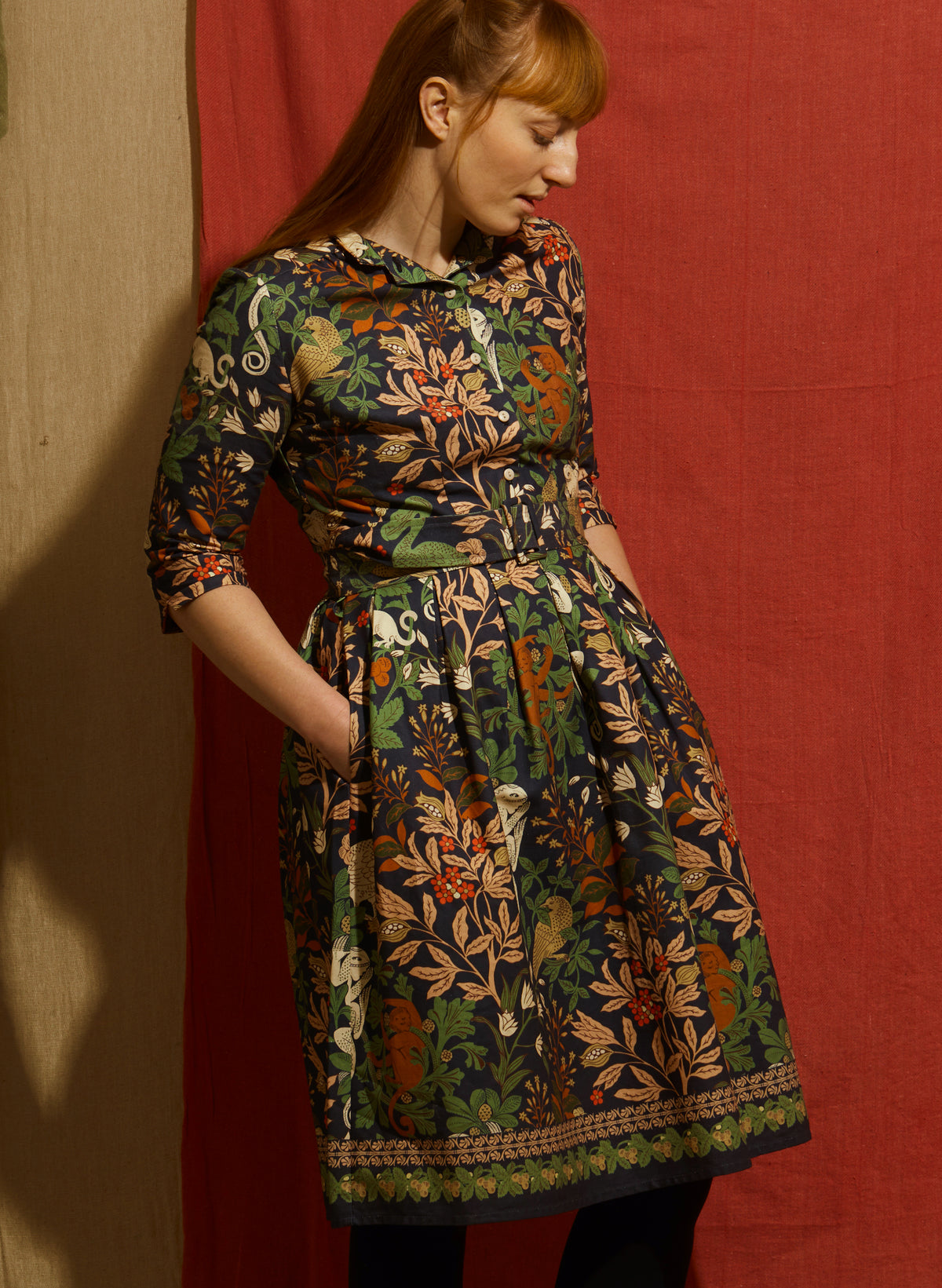 Cynthia Dress - Indigo Dodo